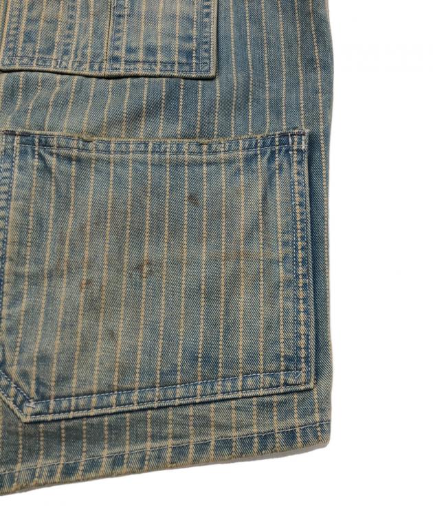 中古・古着通販】RRL (ダブルアールエル) ピンストライプデニムベスト