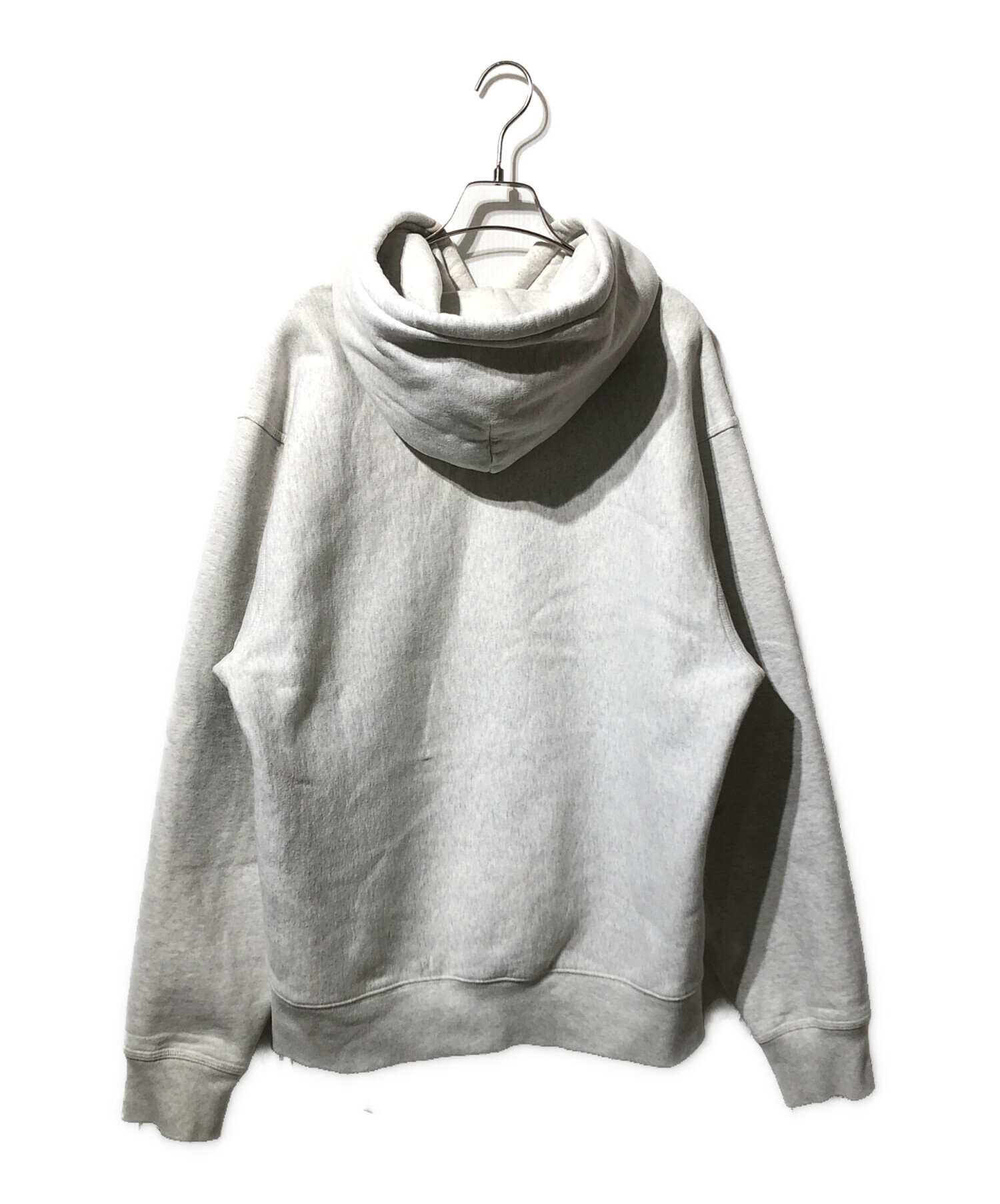 【Lサイズ】即完売モデル【STUSSY】【ロゴ】【フーディー】コットン 中古・古着通販】stussy (ステューシー) STOCK LOGO APPLIQUE HOODIE