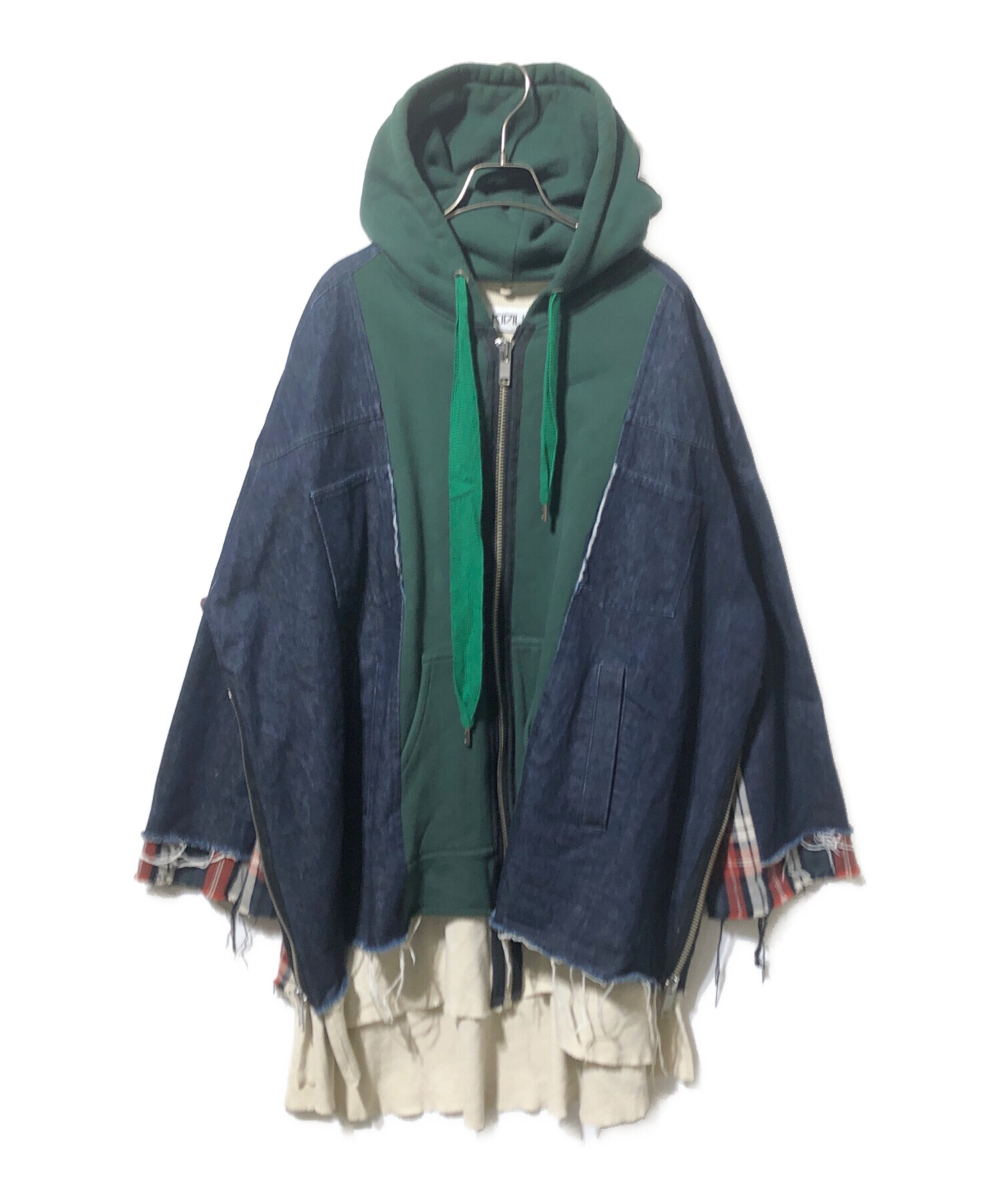 中古・古着通販】KIDILL (キディル) Docking Zip Parka / ドッキング 