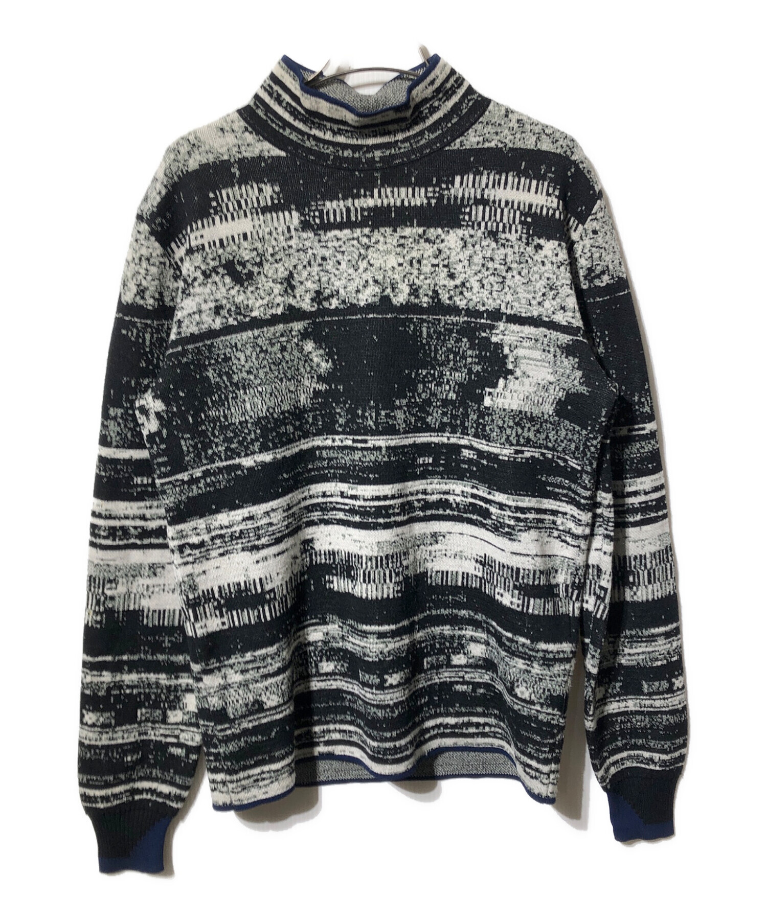 ストーンアイランド　stone ニット　古着 中古・古着通販】STONE ISLAND (ストーンアイランド) 総柄ハイネック