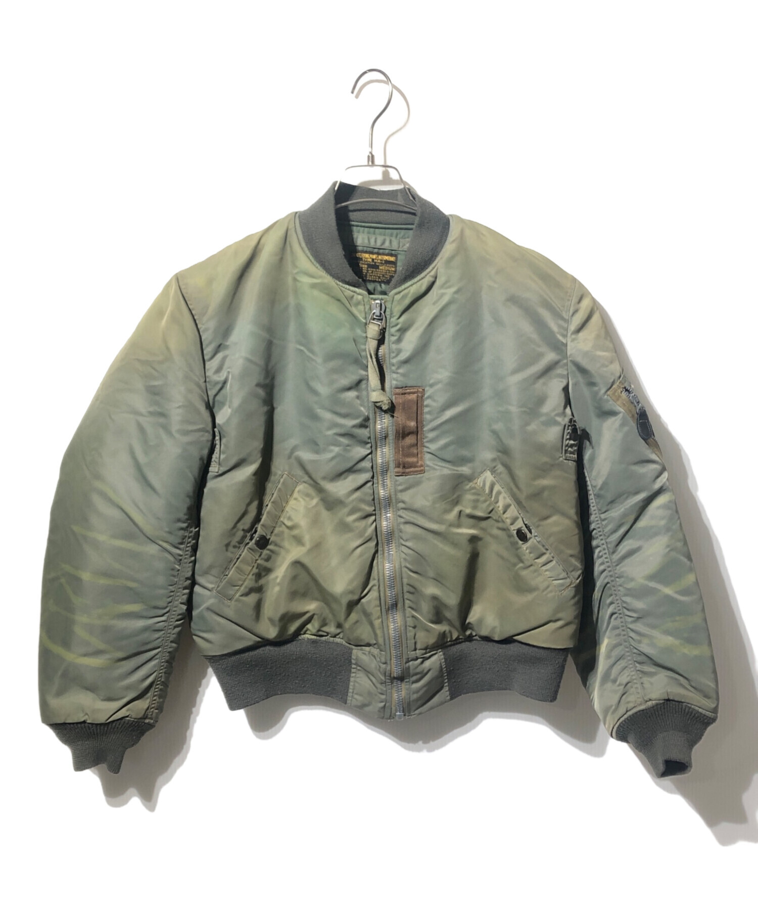 M*U様 希少モデル●バズリクソンズ　フライトジャケット　L-2 M品番　カーキ 中古・古着通販】BUZZ RICKSON'S (バズリクソンズ) フライトジャケット