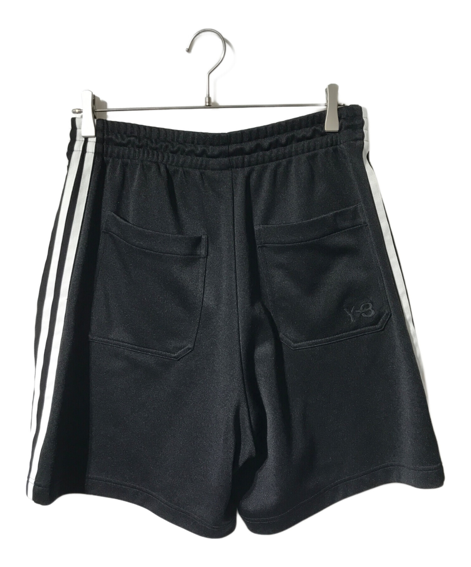 中古・古着通販】Y-3 (ワイスリー) Stripes Track Short ブラック