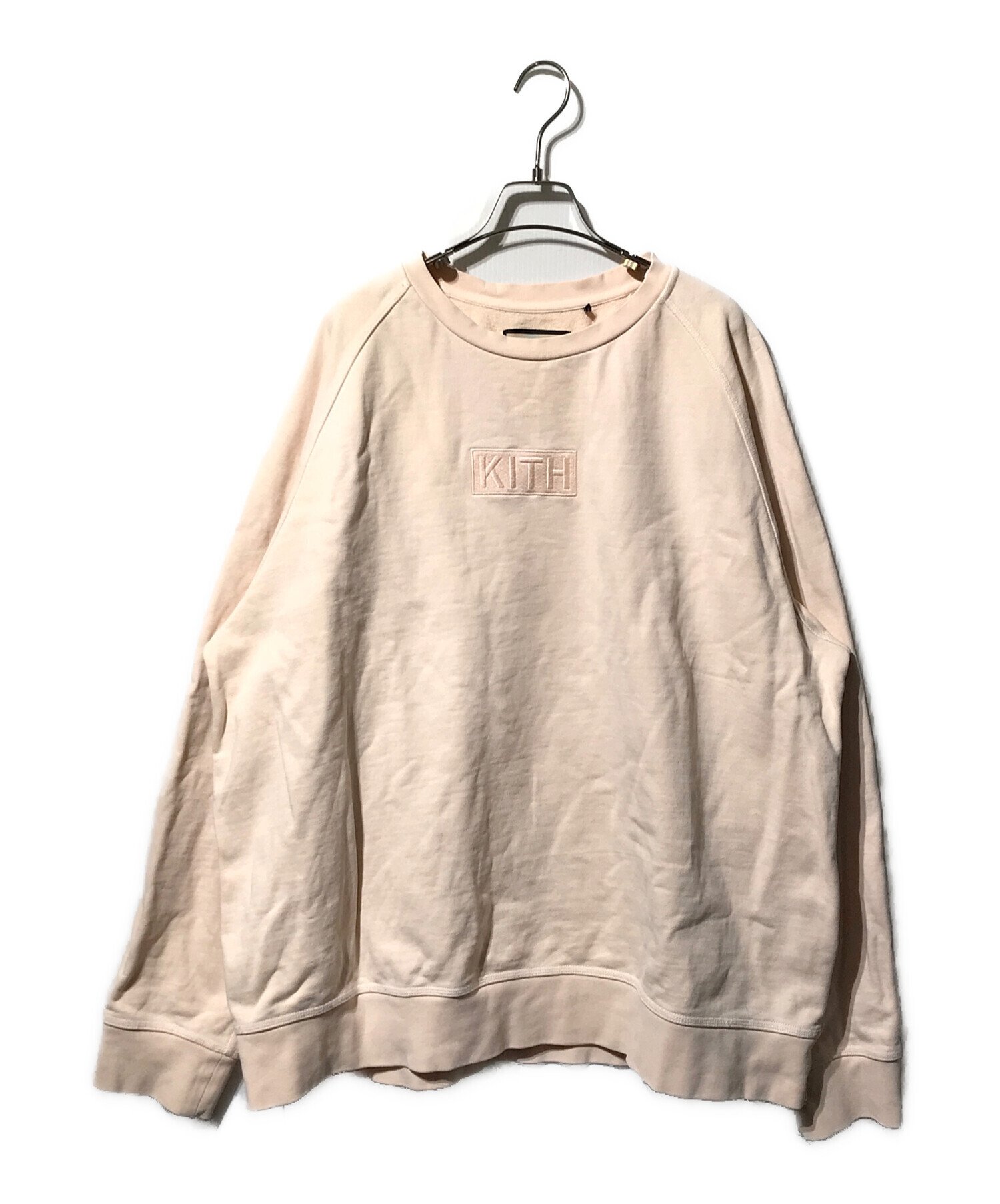 中古・古着通販】KITH (キス) コットンビッグスウェット ピンク サイズ