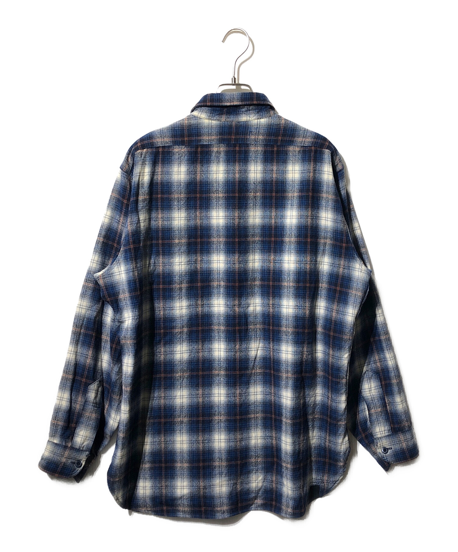 中古・古着通販】PENDLETON (ペンドルトン) オンブレシャツ ブルー