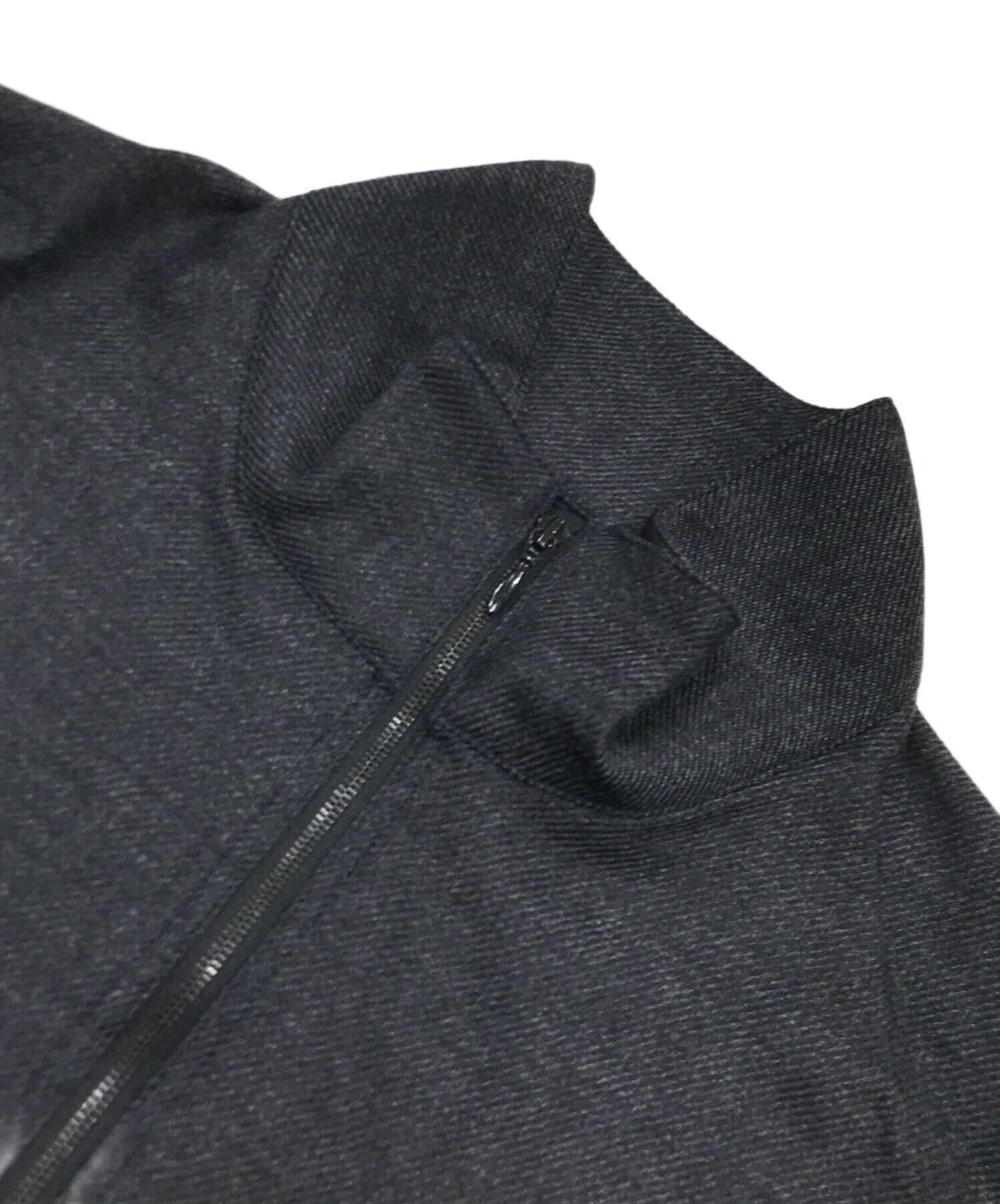 中古・古着通販】MARKA (マーカ) WOOL SOFT FLANNEL HALF ZIP TRACK 