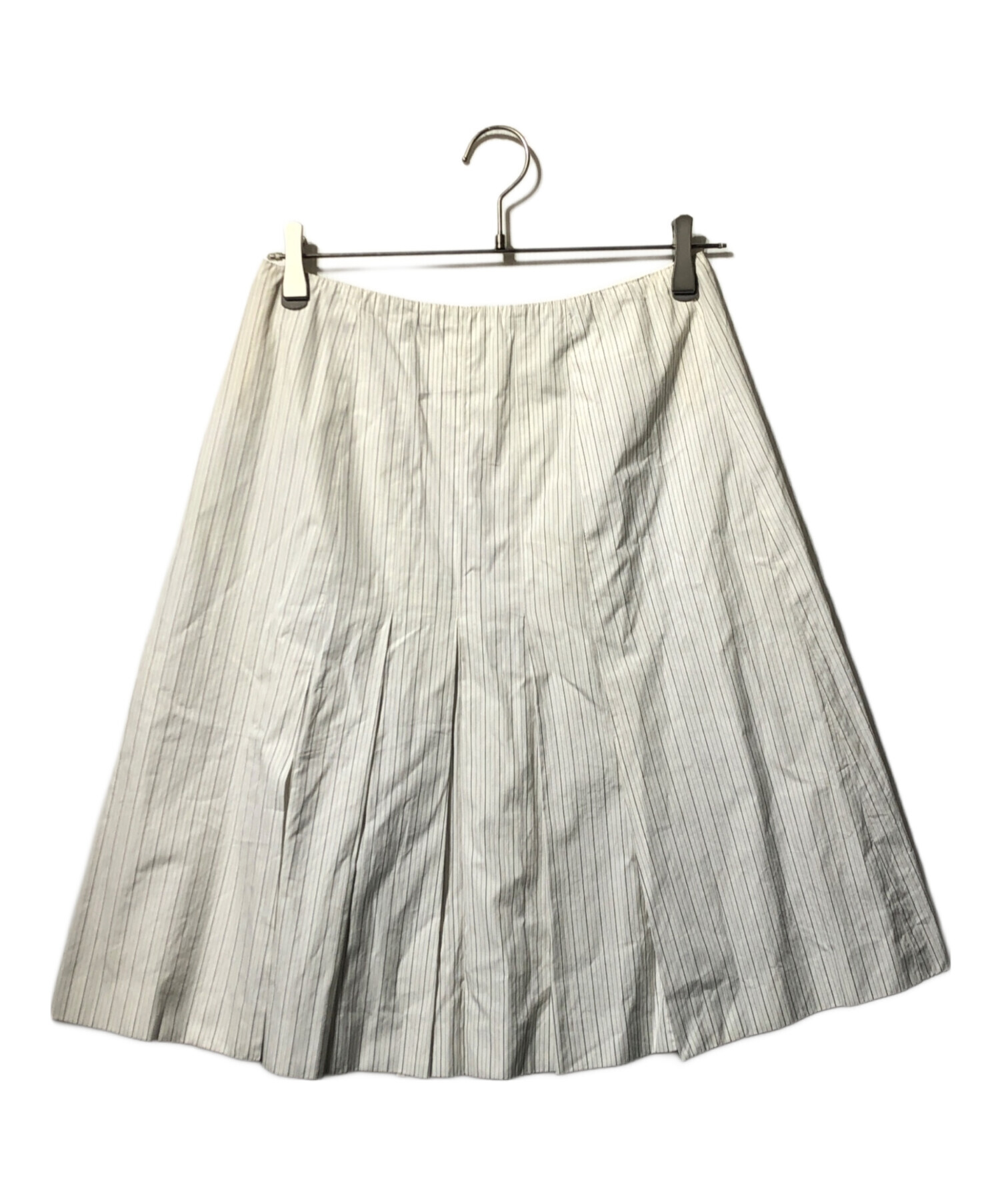 中古・古着通販】CHANEL (シャネル) タイトスカート ホワイト サイズ