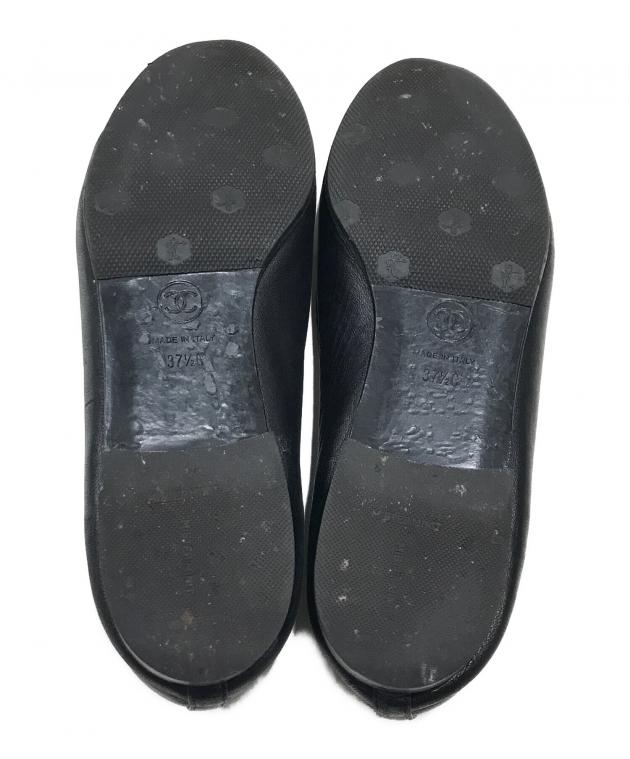 中古・古着通販】CHANEL (シャネル) ココマークパンプス ブラック