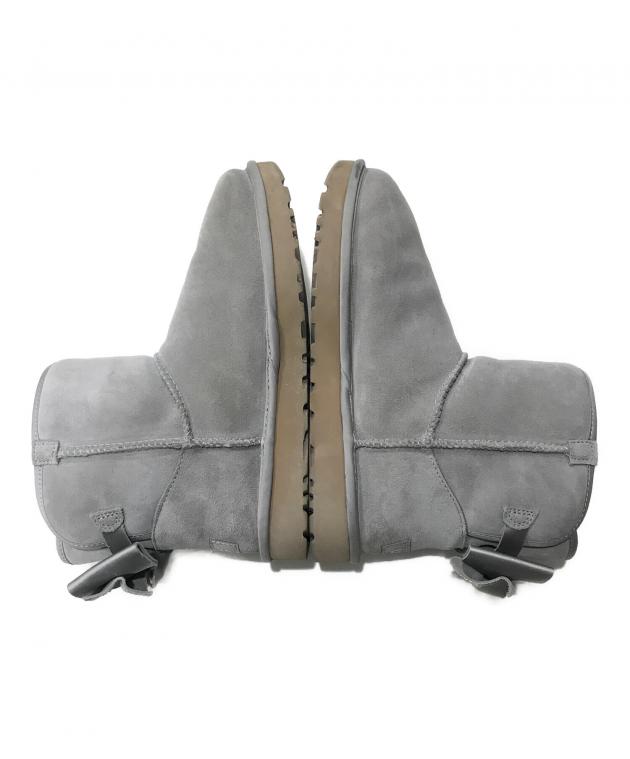 中古・古着通販】UGG (アグ) リボン付け替えブーツ グレー サイズ