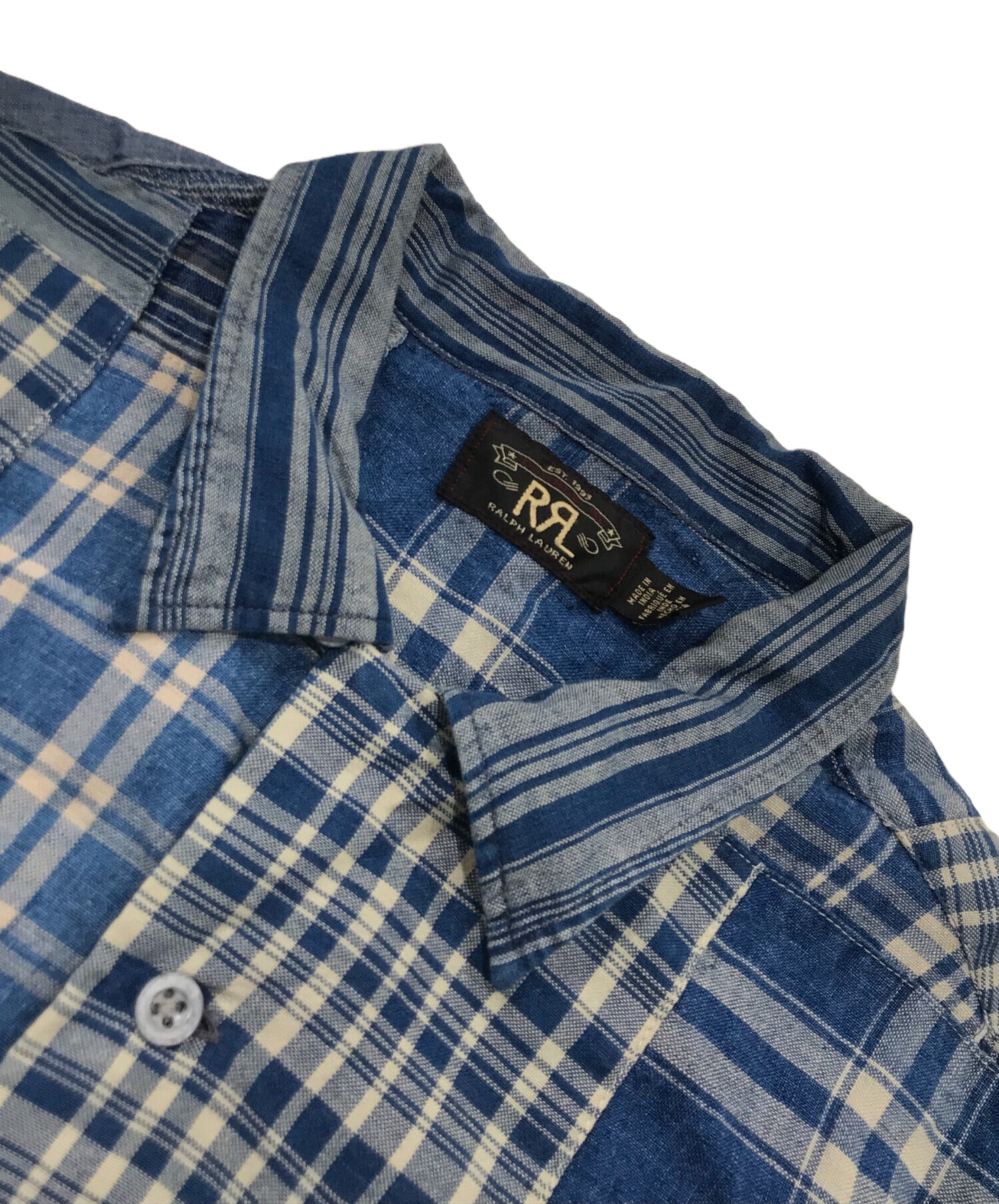 中古・古着通販】RRL (ダブルアールエル) インディゴパッチワーク