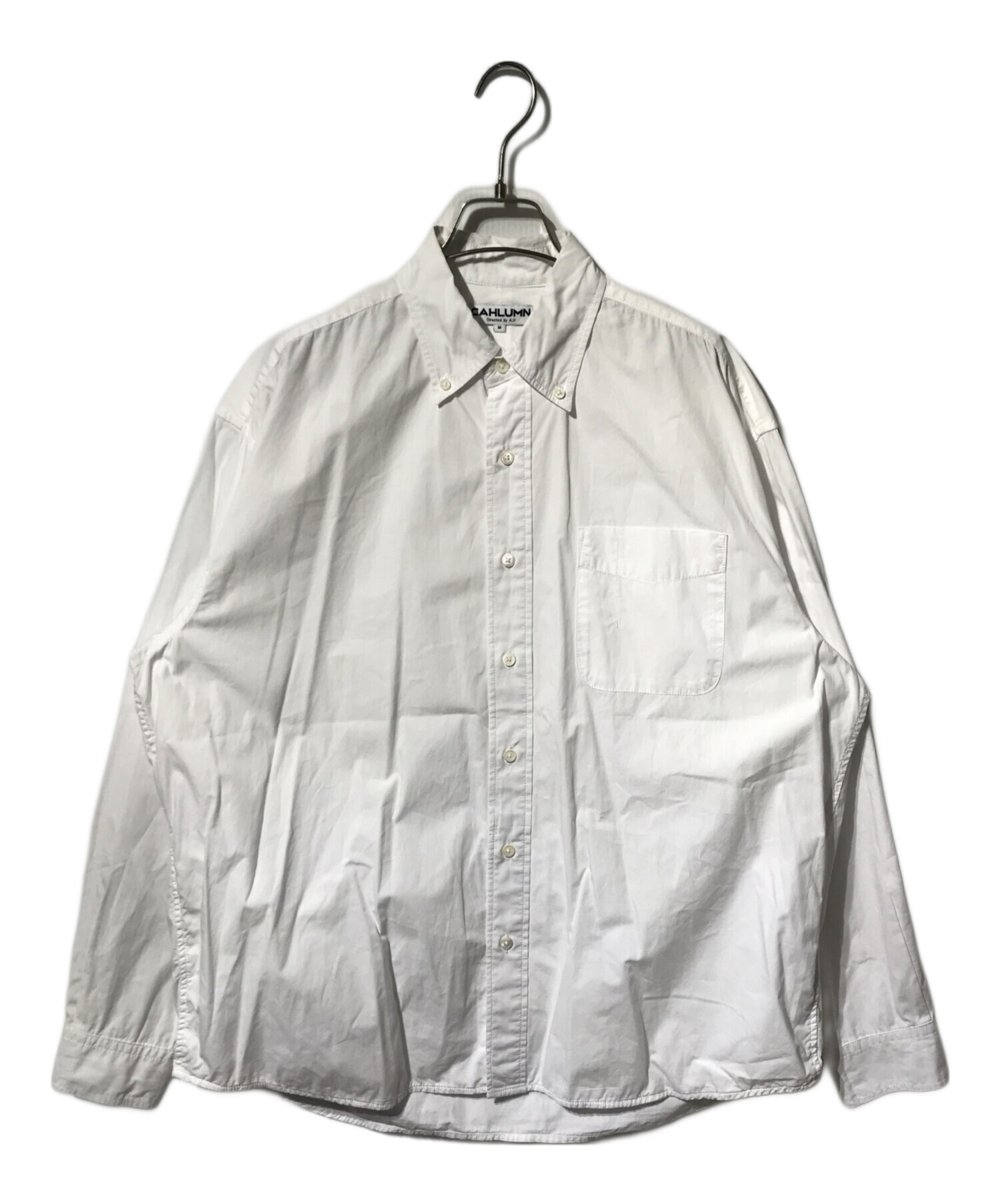 中古・古着通販】CAHLUMN (カウラム) ボタンダウンシャツ/Magazine