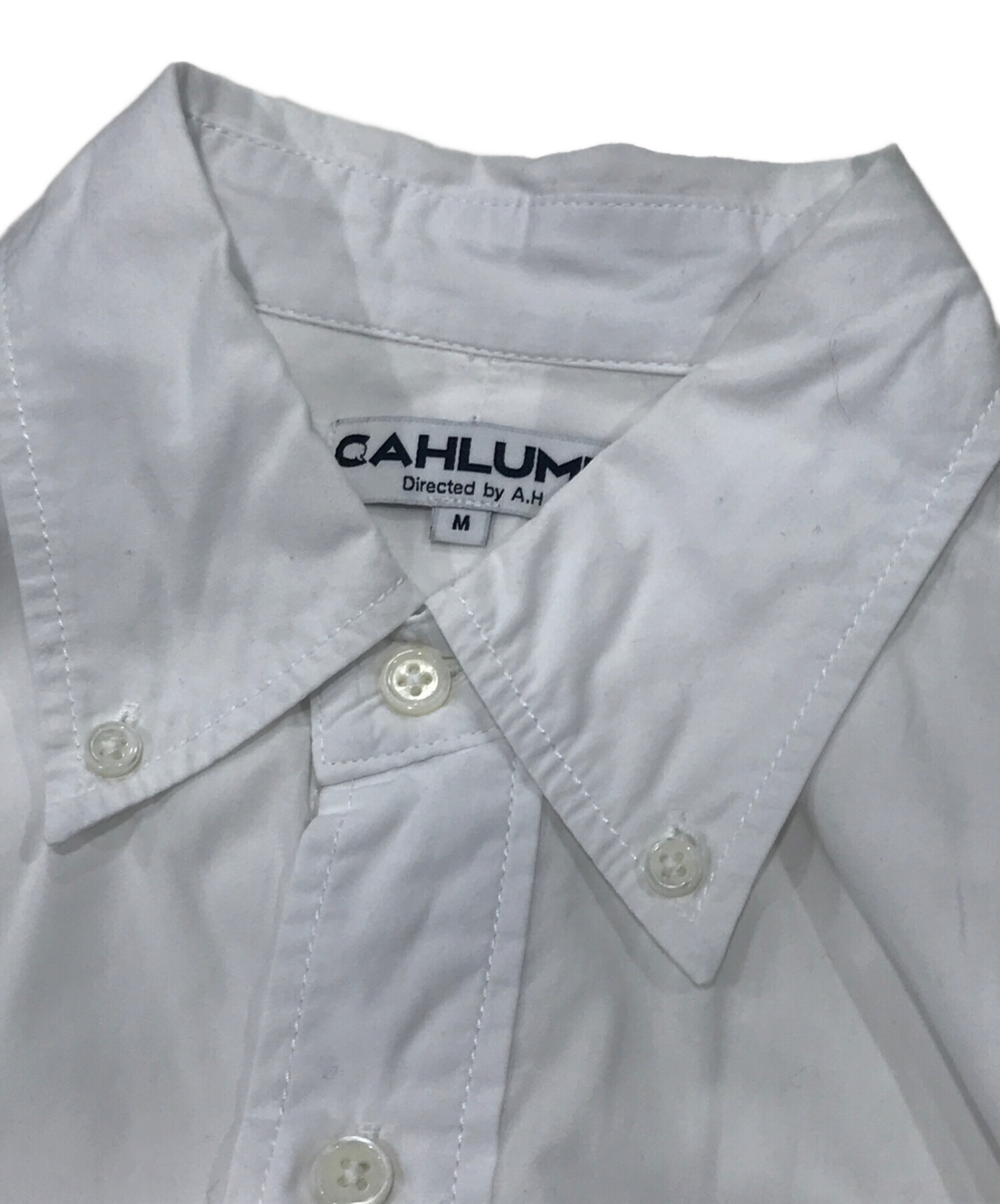 中古・古着通販】CAHLUMN (カウラム) ボタンダウンシャツ/Magazine