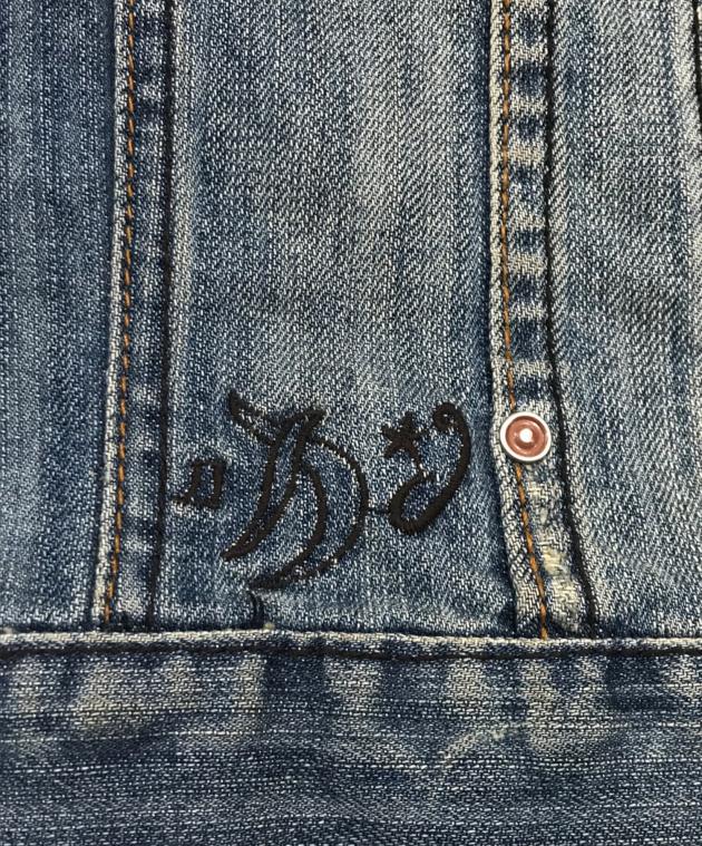 中古・古着通販】DIESEL (ディーゼル) 刺繍デニムジャケット