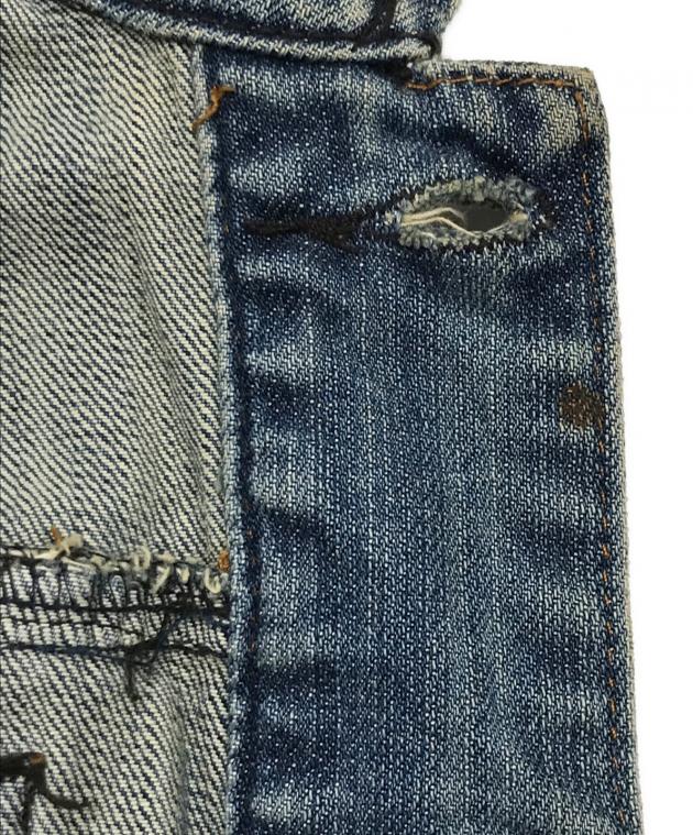 中古・古着通販】DIESEL (ディーゼル) 刺繍デニムジャケット
