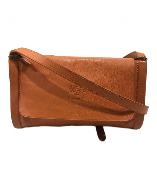 中古・古着通販】IL BISONTE (イル ビゾンテ) フラップ レザー