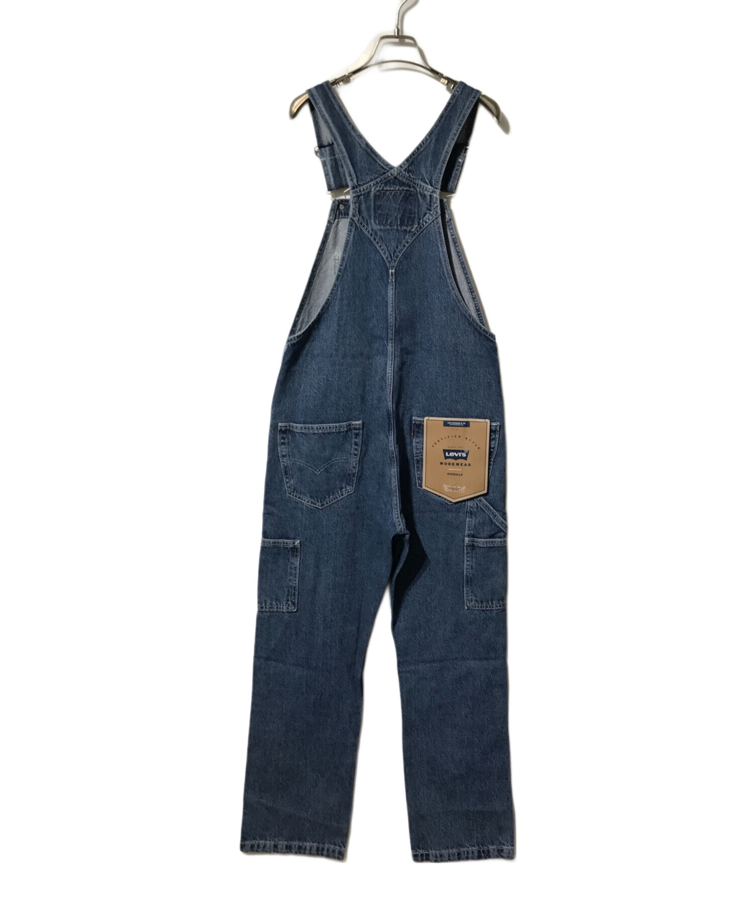 リーバイスオーバーオールLサイズ 中古・古着通販】LEVI'S (リーバイス) デニムオーバーオール