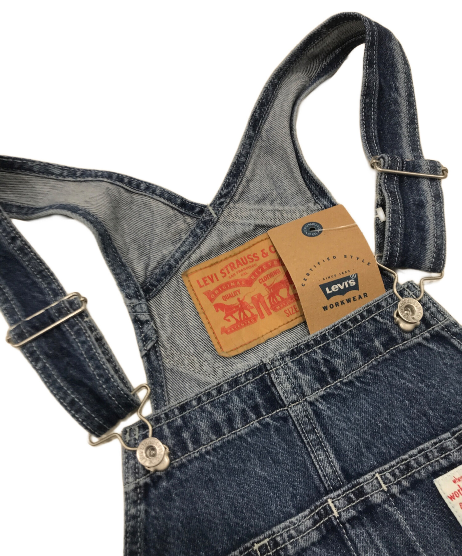中古・古着通販】LEVI'S (リーバイス) デニムオーバーオール