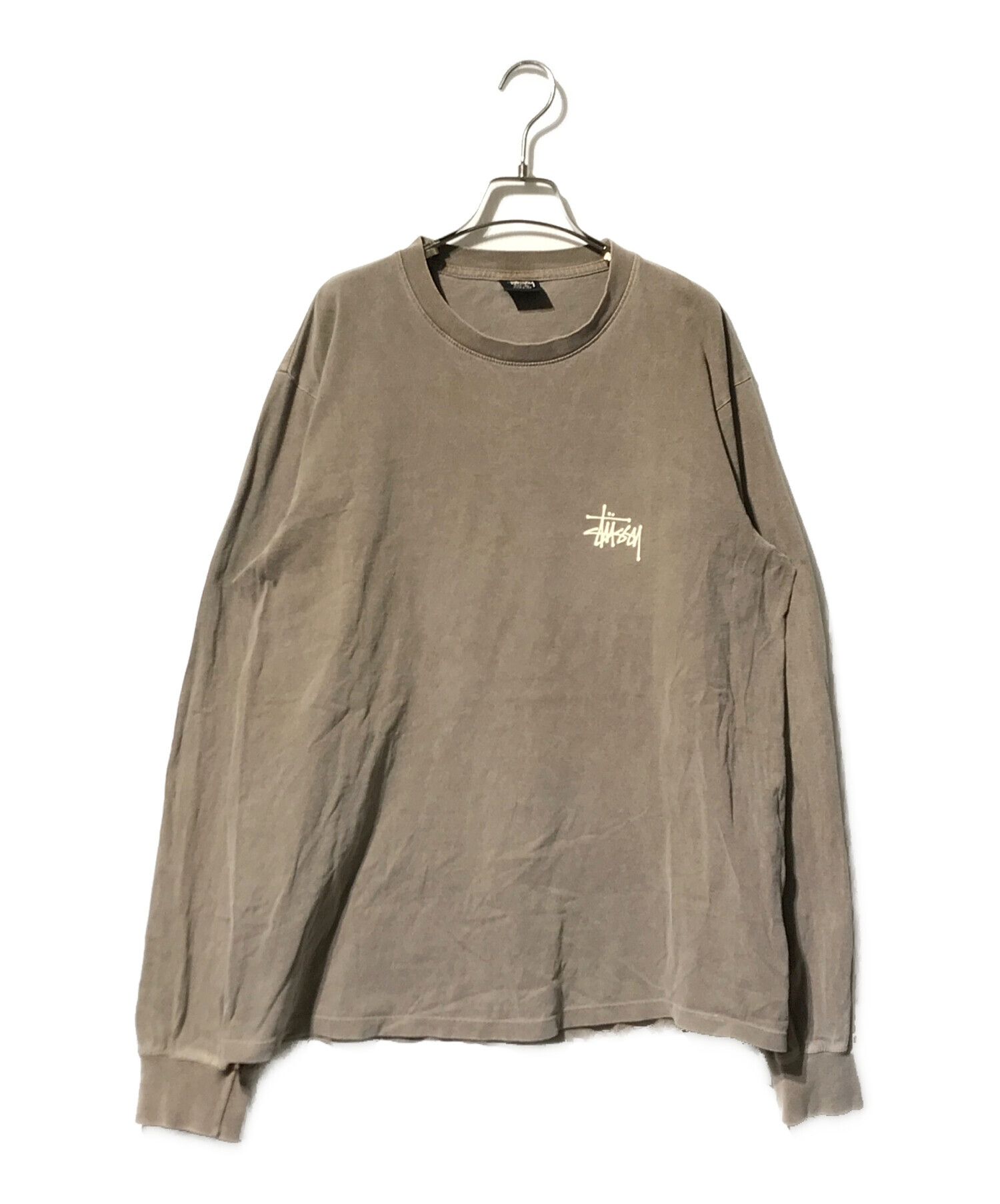 中古・古着通販】stussy (ステューシー) 両面プリントロングスリーブ 