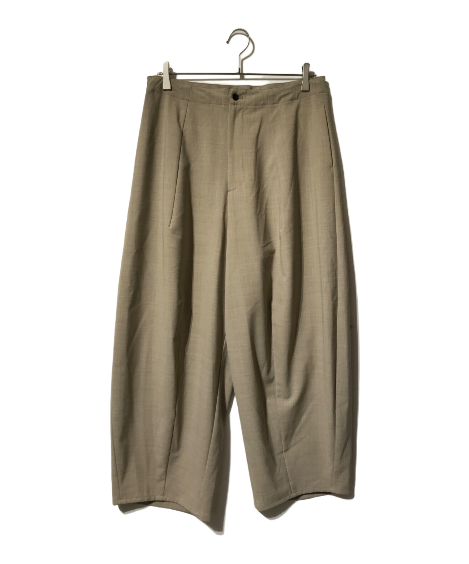 中古・古着通販】IENA (イエナ) コクーンパンツ ベージュ サイズ:34