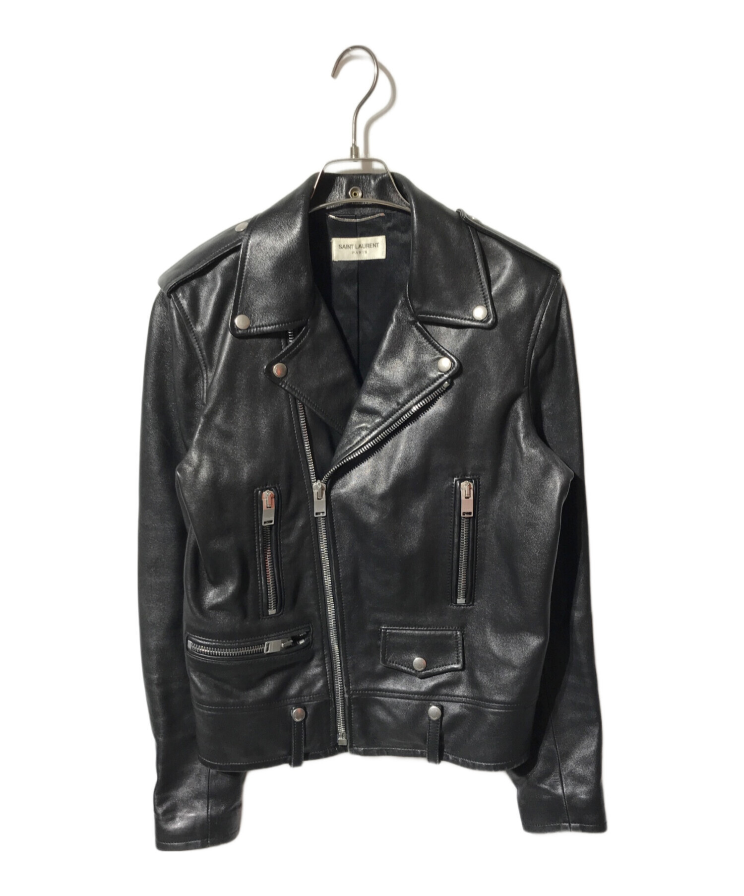 中古・古着通販】Saint Laurent Paris (サンローランパリ) ラムレザー