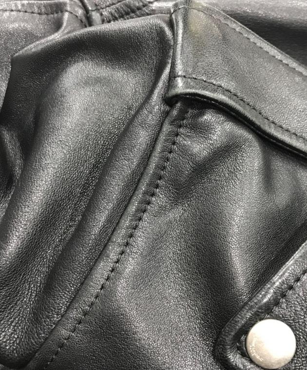 中古・古着通販】Saint Laurent Paris (サンローランパリ) ラムレザー