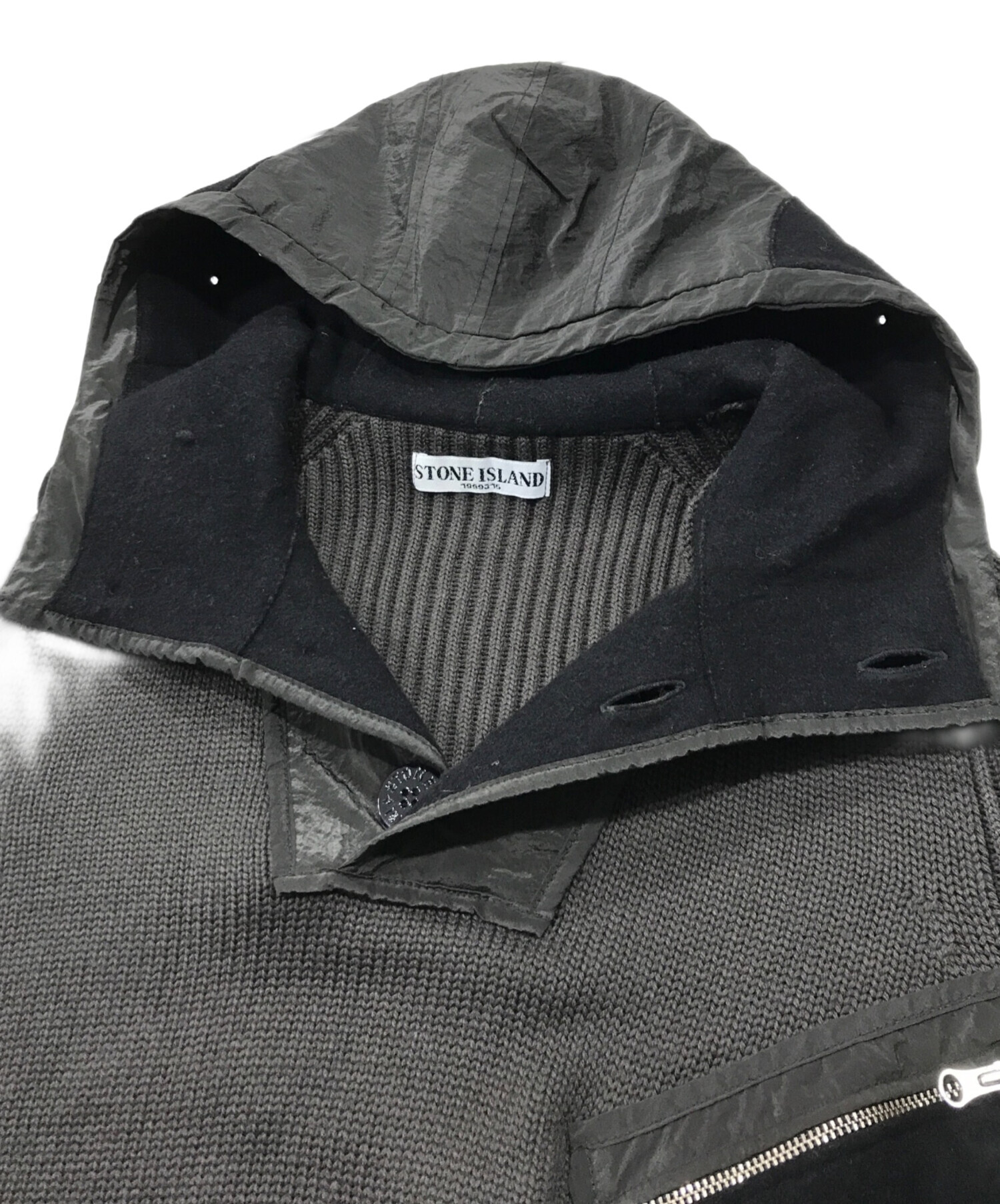 中古・古着通販】STONE ISLAND (ストーンアイランド) 切替ニット