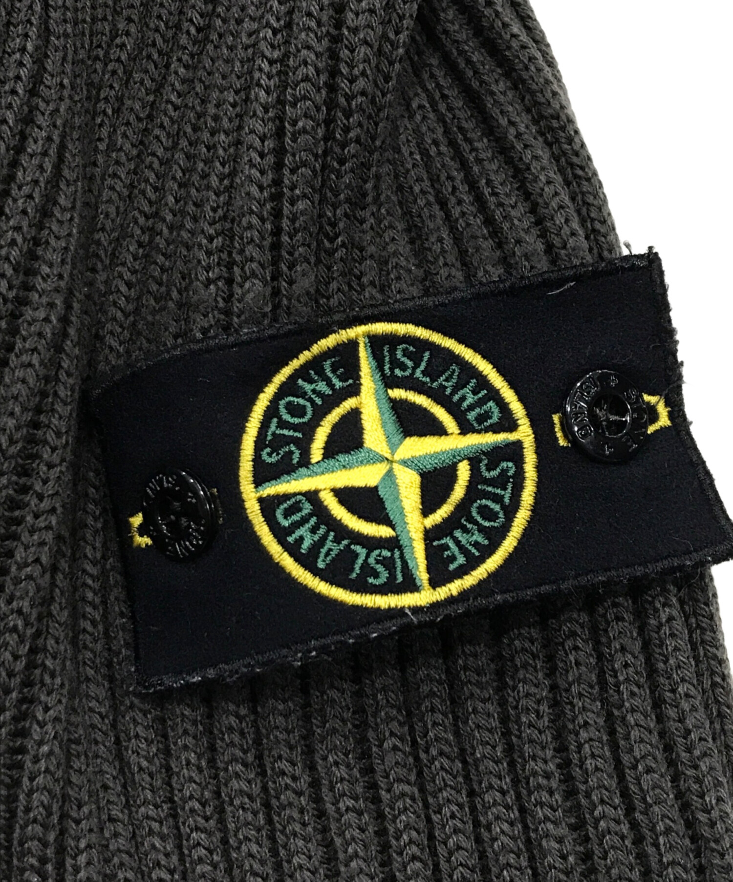 中古・古着通販】STONE ISLAND (ストーンアイランド) 切替ニット