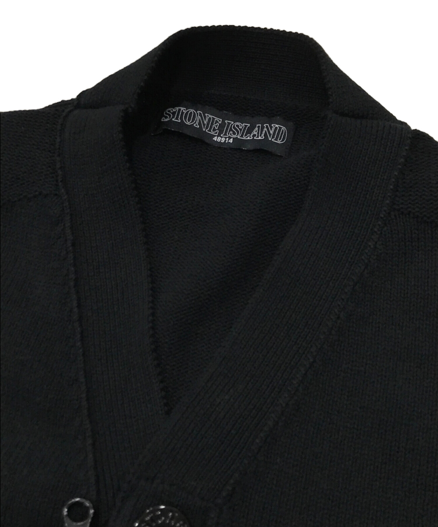 中古・古着通販】STONE ISLAND (ストーンアイランド) Vネックジップ