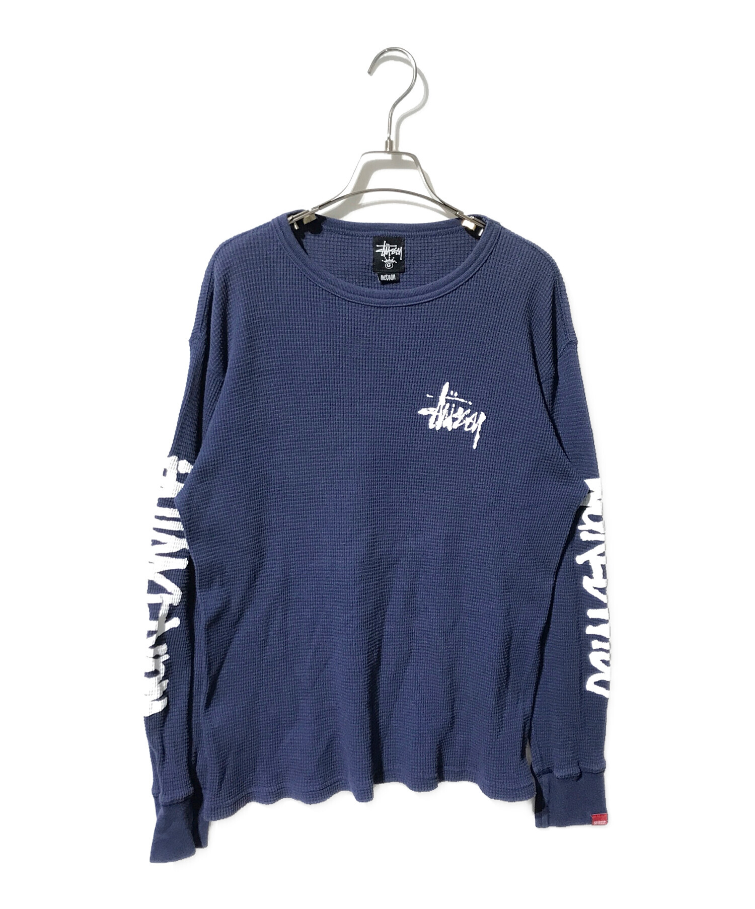 中古・古着通販】stussy (ステューシー) プリントサーマルカットソー