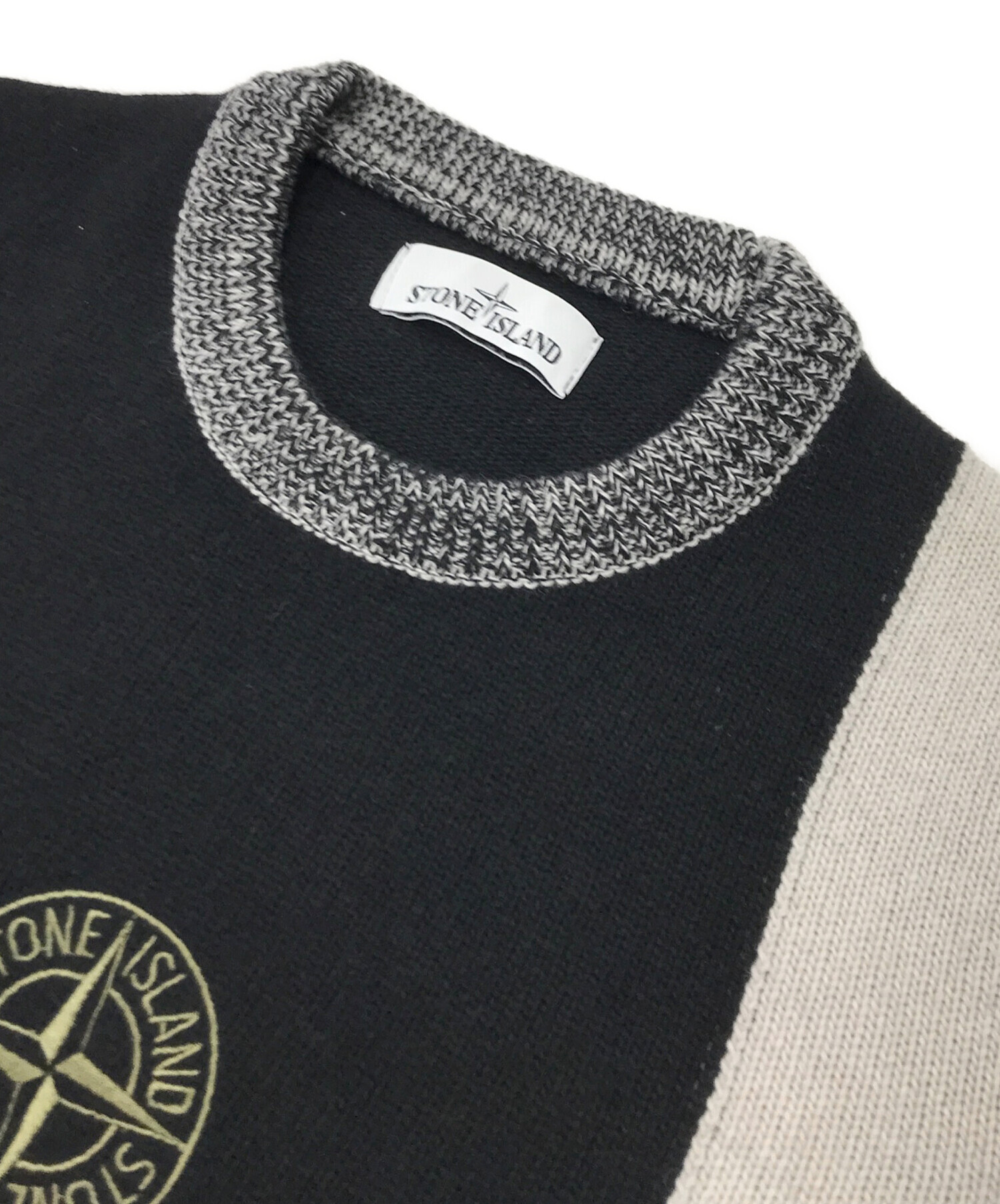 中古・古着通販】STONE ISLAND (ストーンアイランド) ロゴ プル