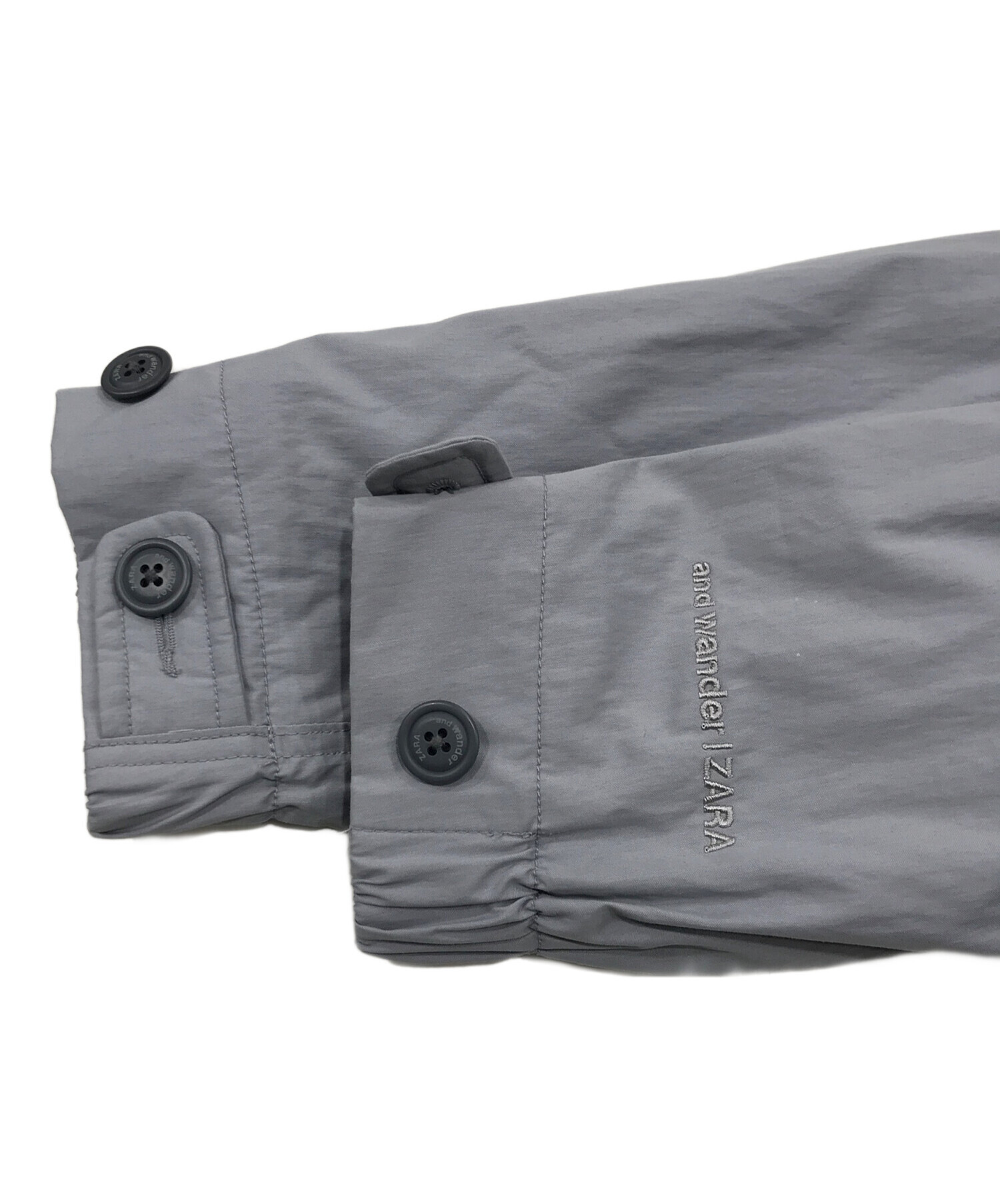 中古・古着通販】and wander (アンドワンダー) ZARA (ザラ) フーデッド