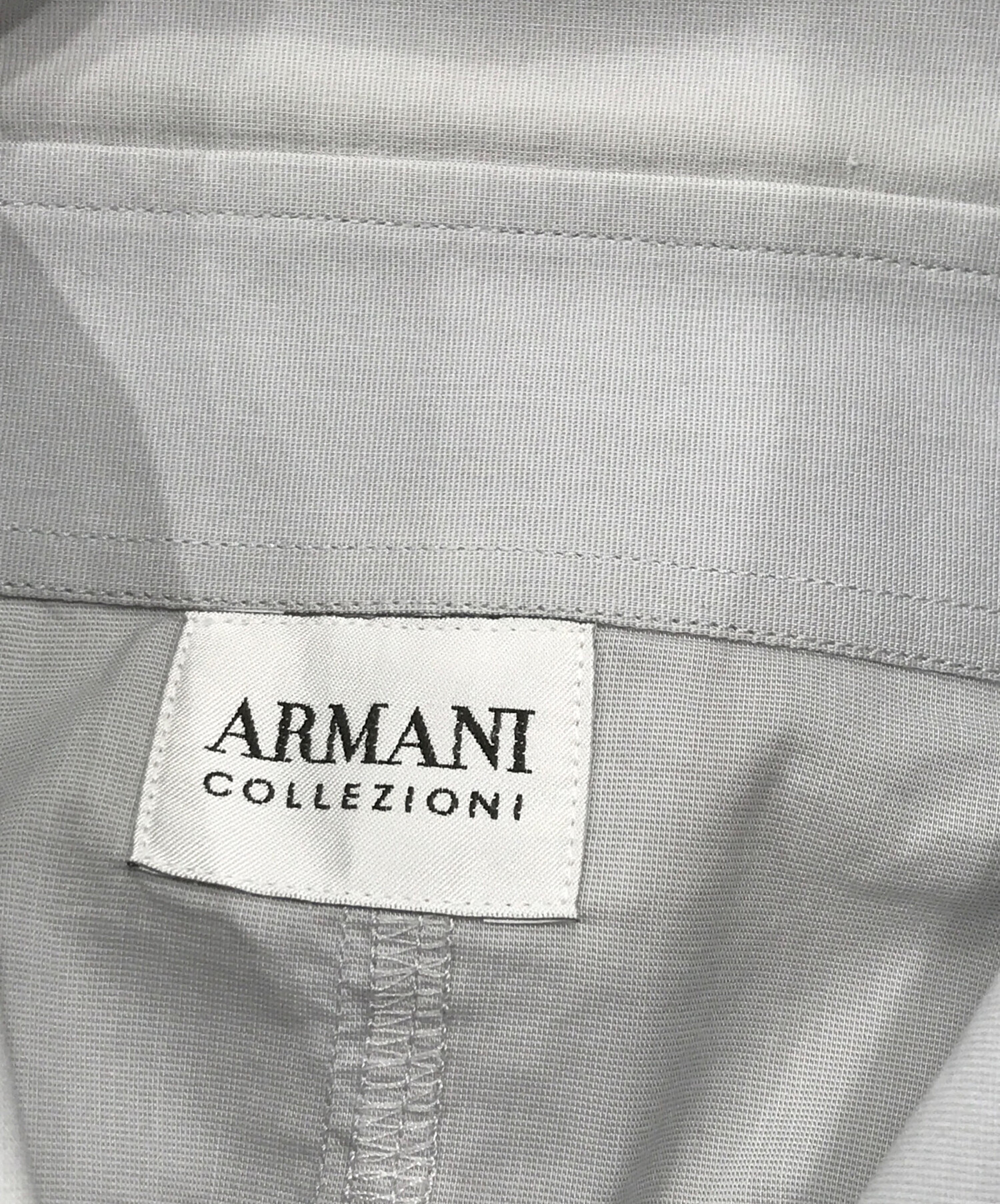 アルマーニ・コレツィオーニ☆長袖シャツ ARMANI COLLEZIONI アルマーニ ボタン シャツ 長袖 メンズ 定年 退職