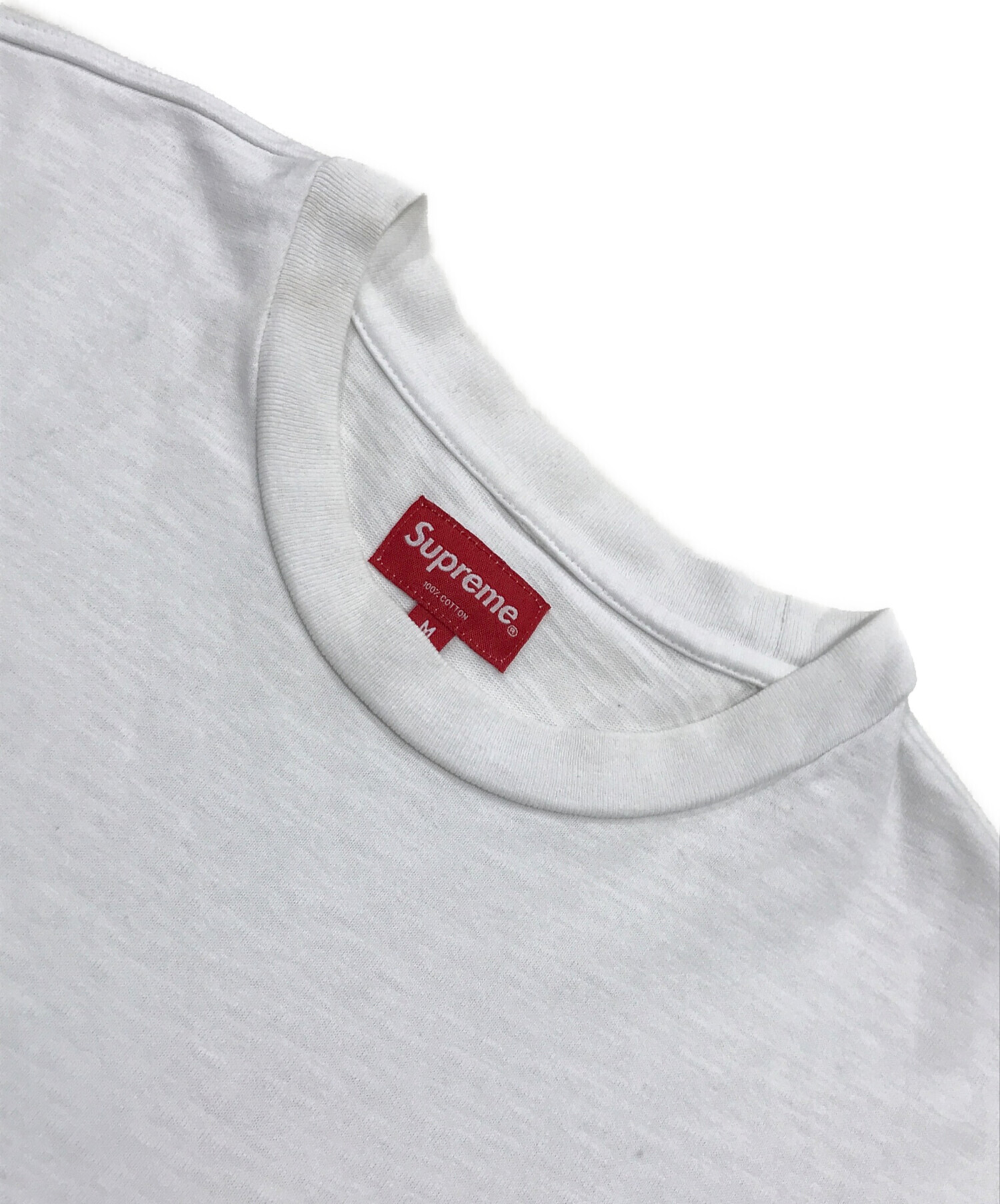 中古・古着通販】Supreme (シュプリーム) ポケットTシャツ ホワイト