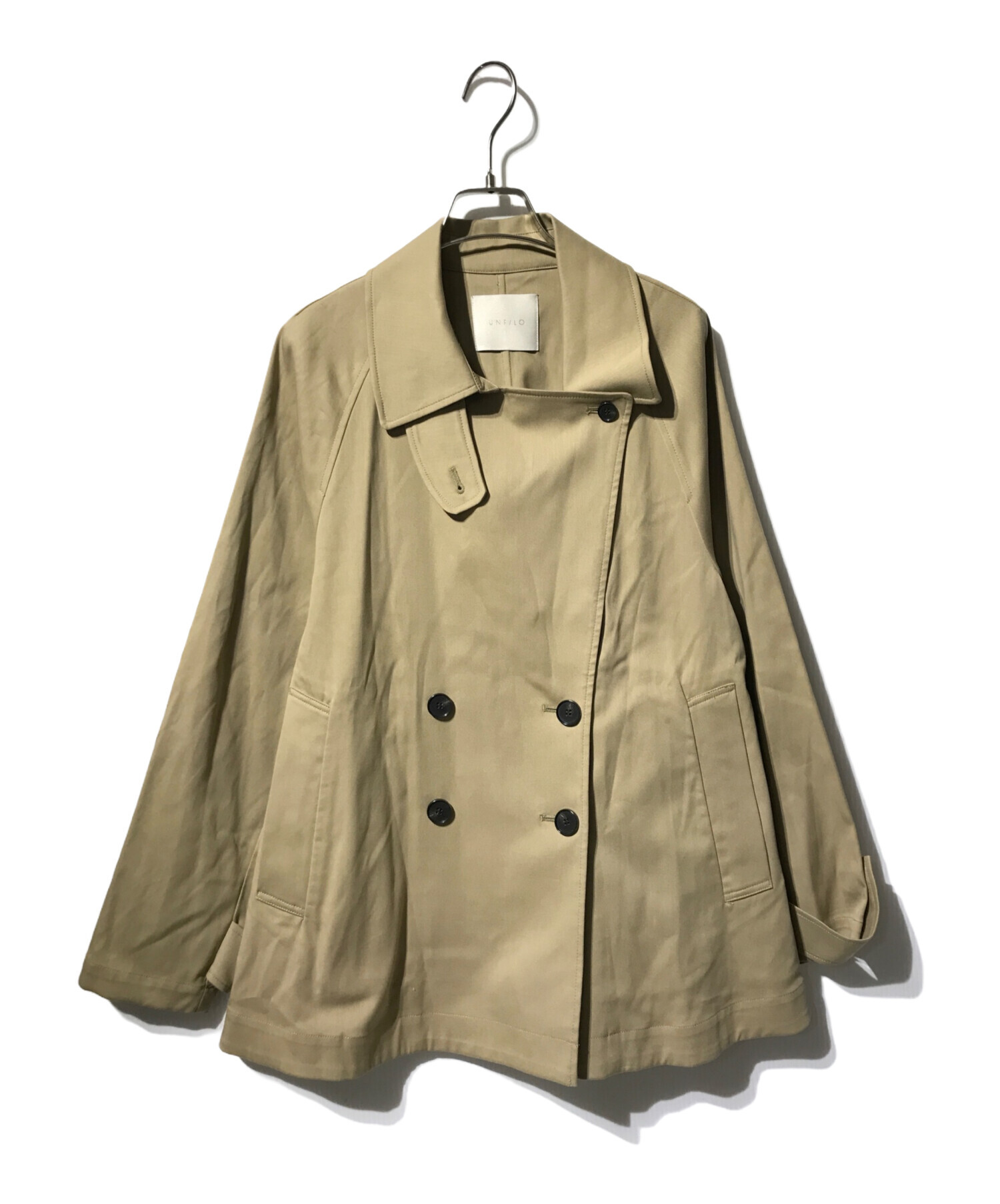 中古・古着通販】UNFILO (アンフィーロ) ショートトレンチコート