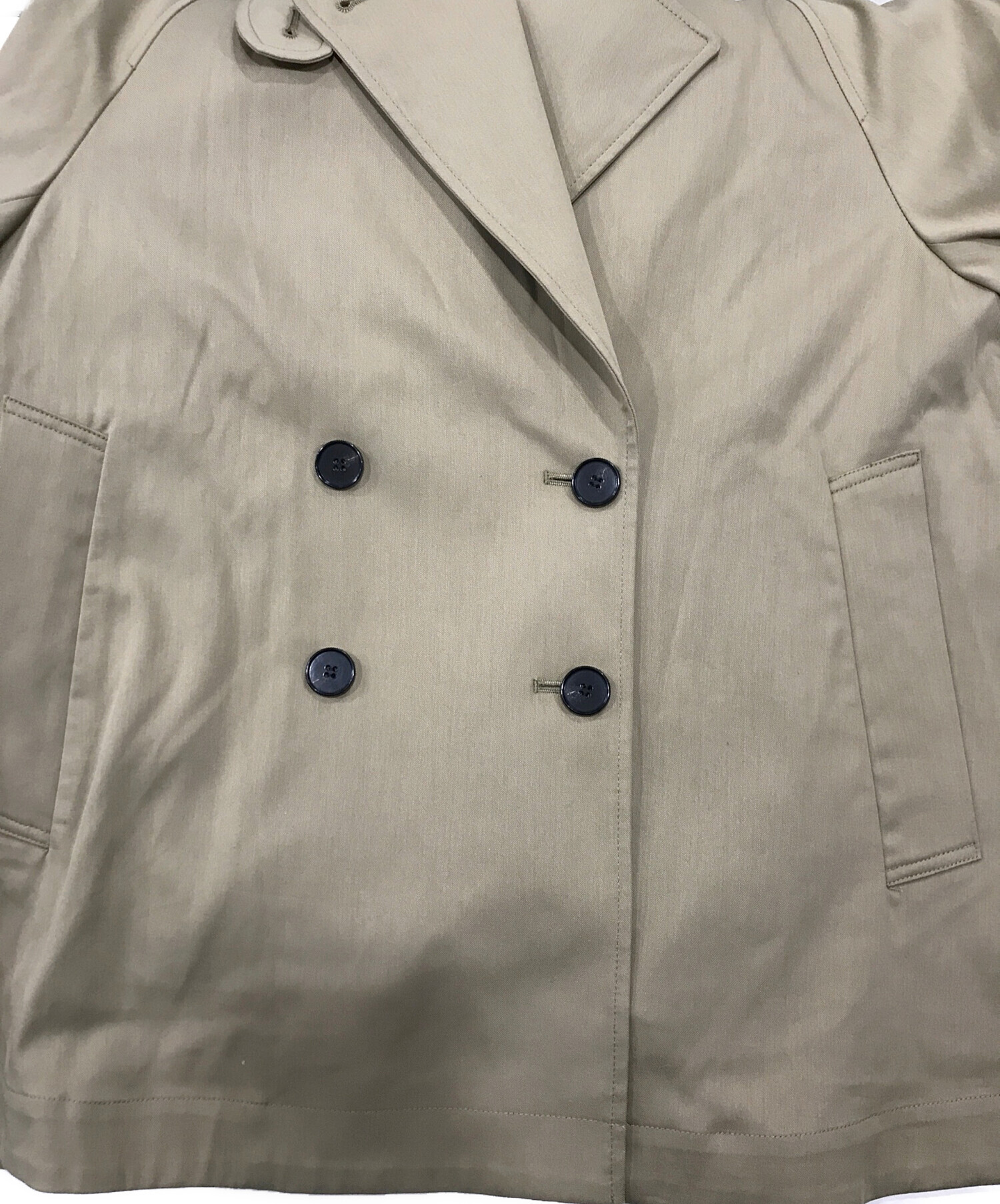 中古・古着通販】UNFILO (アンフィーロ) ショートトレンチコート