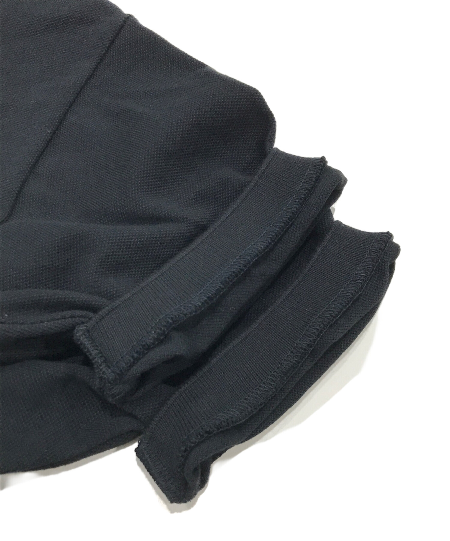 中古・古着通販】LACOSTE (ラコステ) ポロシャツ ブラック サイズ:34