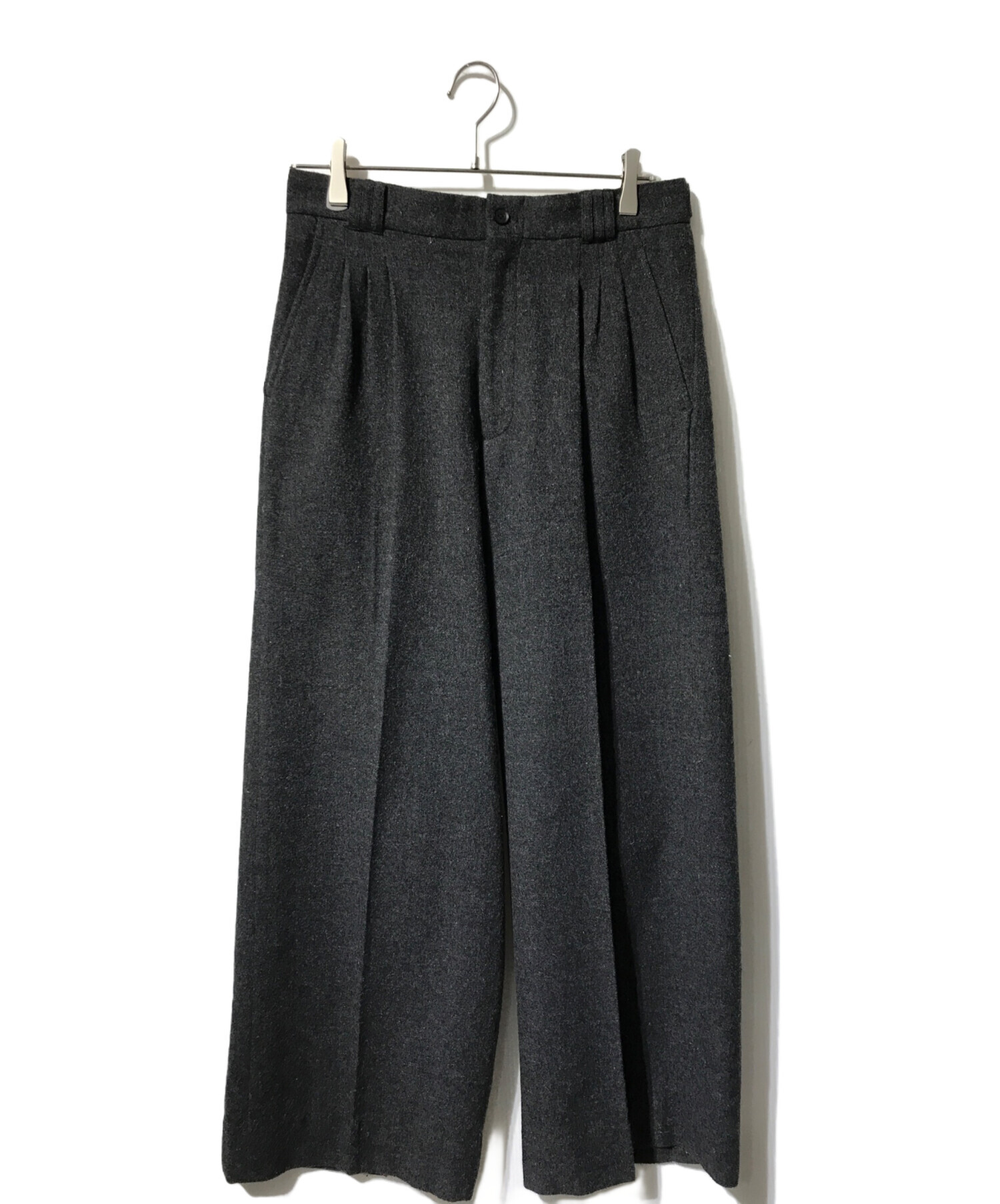 中古・古着通販】YOKE (ヨーク) レーヨンウールオンブレプレイド