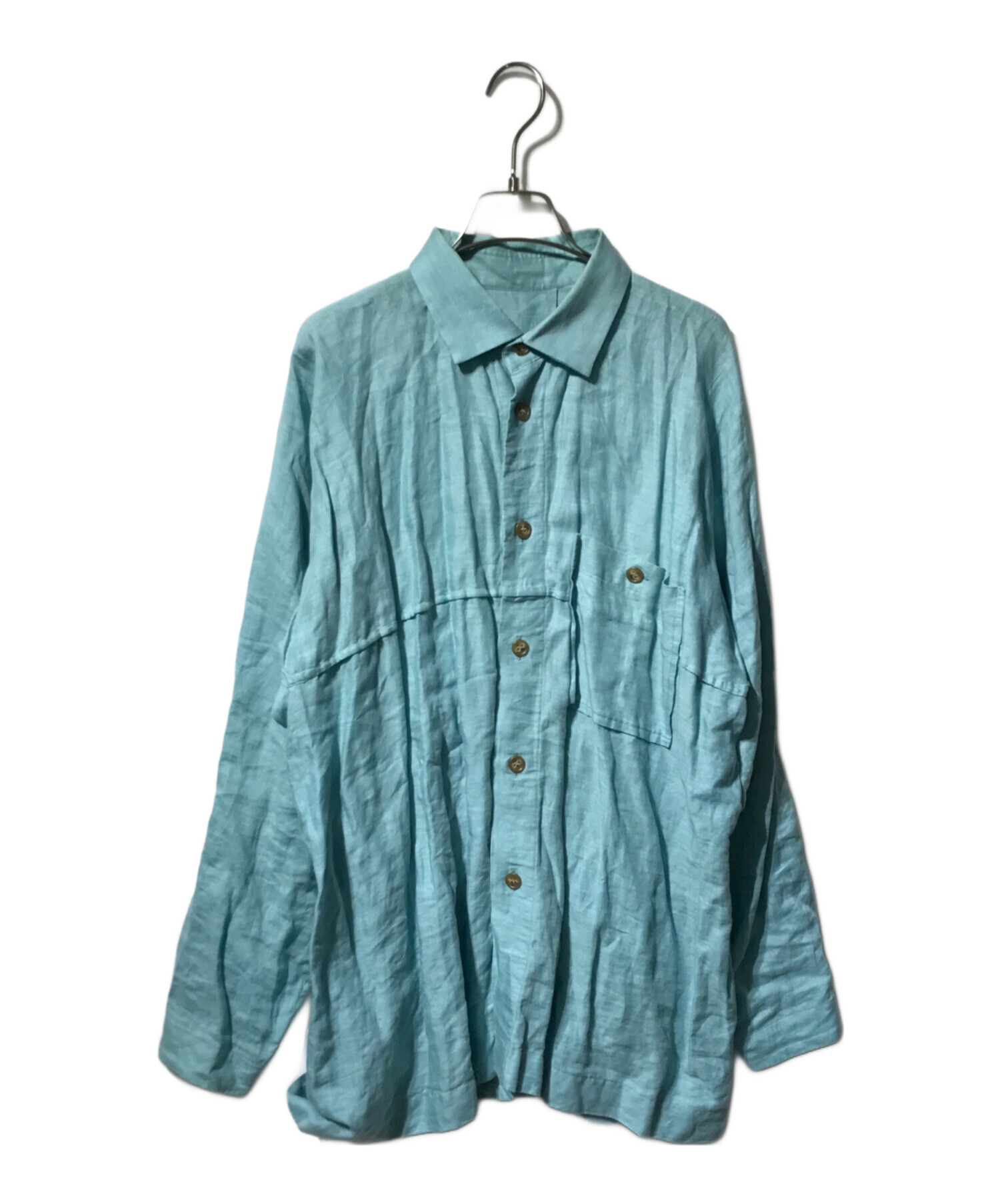 中古・古着通販】ISSEY MIYAKE MEN (イッセイミヤケメン) リネンシャツ