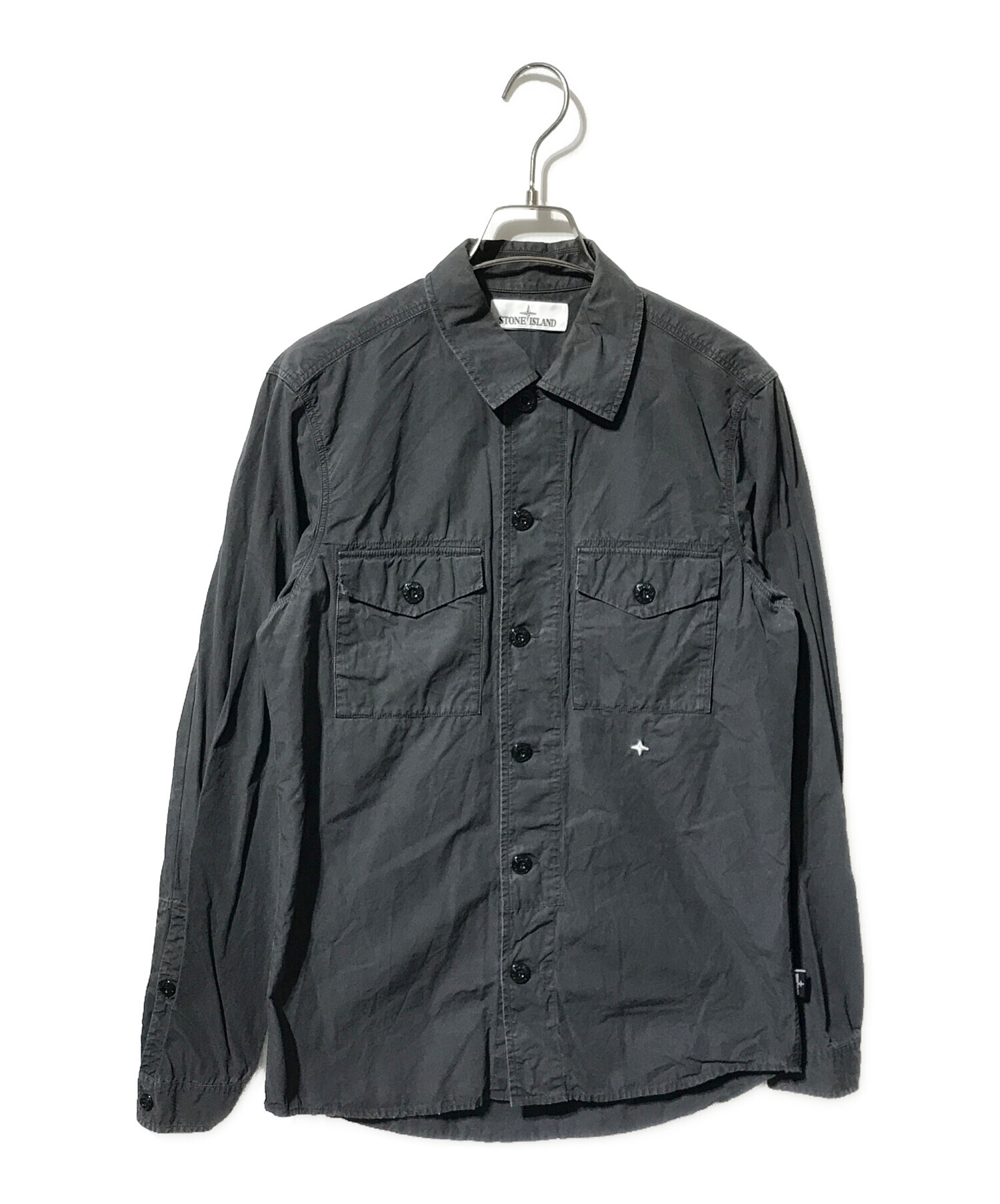 中古・古着通販】STONE ISLAND (ストーンアイランド) 長袖シャツ 