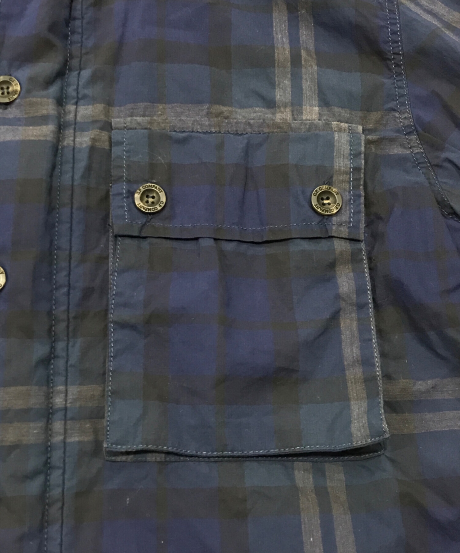 中古・古着通販】C.P COMPANY (シーピーカンパニー) チェックシャツ 