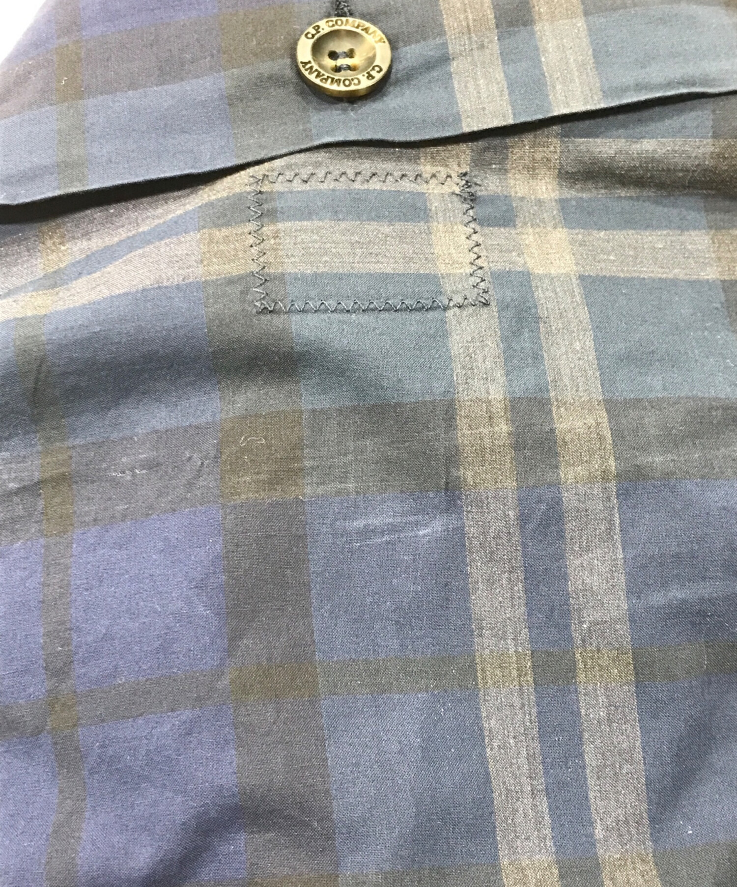 中古・古着通販】C.P COMPANY (シーピーカンパニー) チェックシャツ