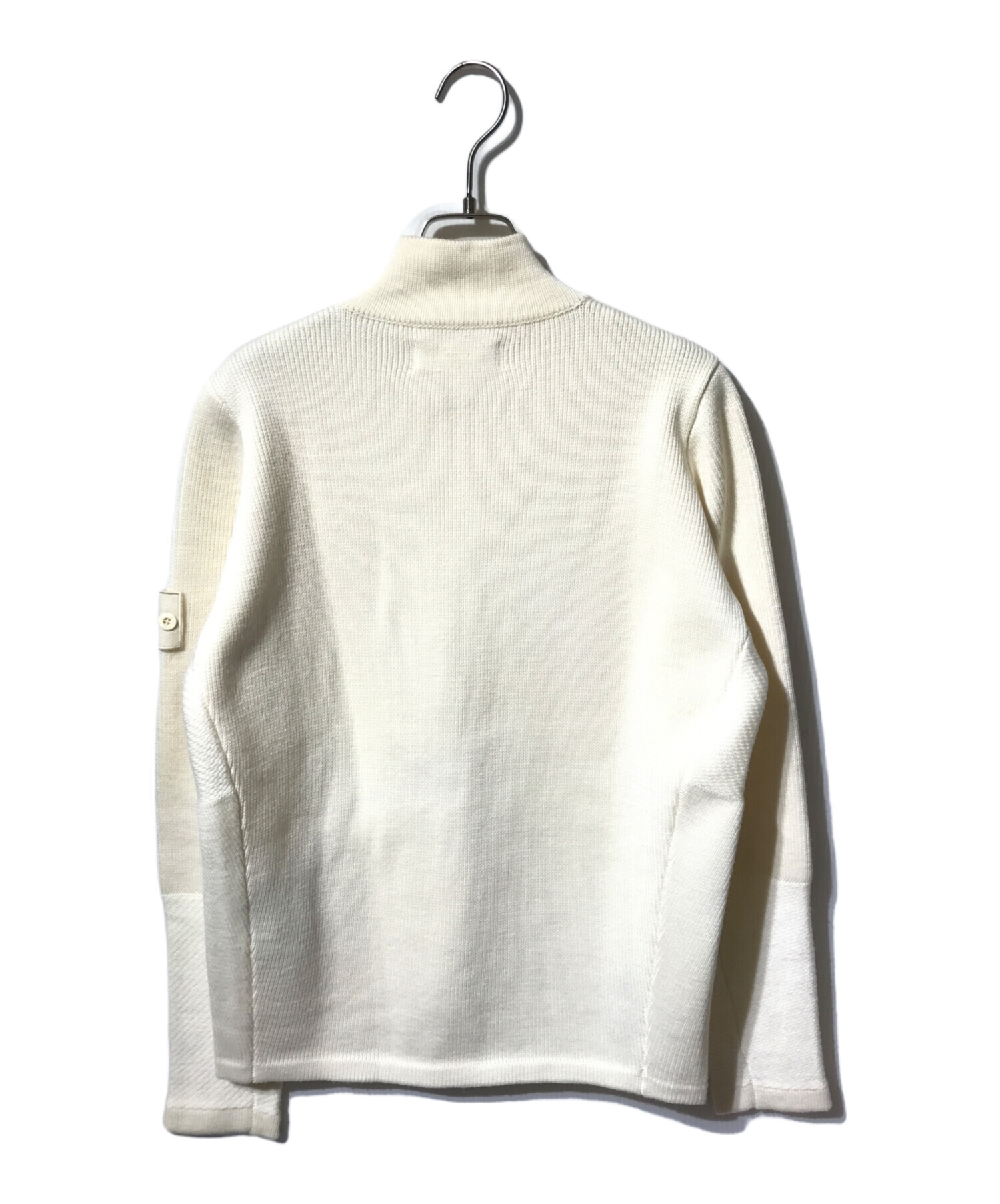 STONE  ニットジャケット S フード付き フルジップ 美品 MAISON DE THERESE（メゾン ド テレーズ） ニット セーター ファー付き