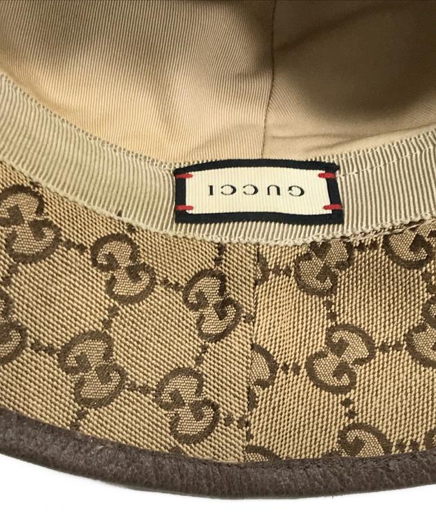 中古・古着通販】GUCCI (グッチ) GGキャンバス フェドラハット