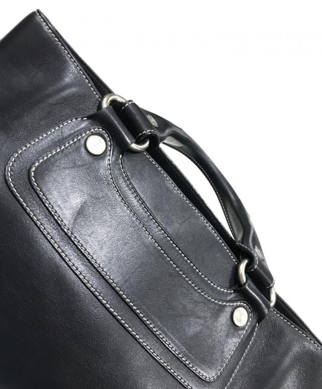 中古・古着通販】CELINE (セリーヌ) オールドレザーハンドバッグ