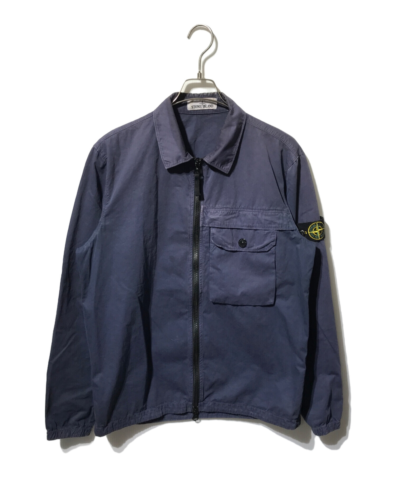 stone  ジャケット　古着 中古・古着通販】STONE ISLAND (ストーンアイランド) garment-dyed zip