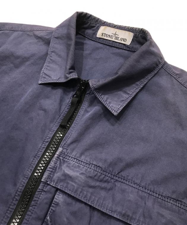 中古・古着通販】STONE ISLAND (ストーンアイランド) garment-dyed zip