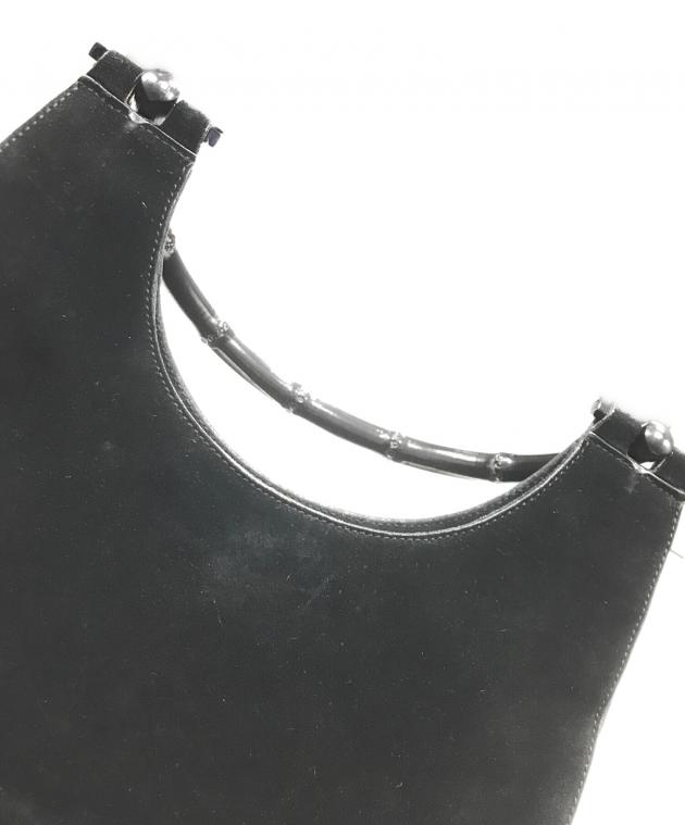 中古・古着通販】GUCCI (グッチ) バンブーレザーワンショルダーバッグ 中古・古着通販】GUCCI (グッチ) バンブーレザーワンショルダーバッグ