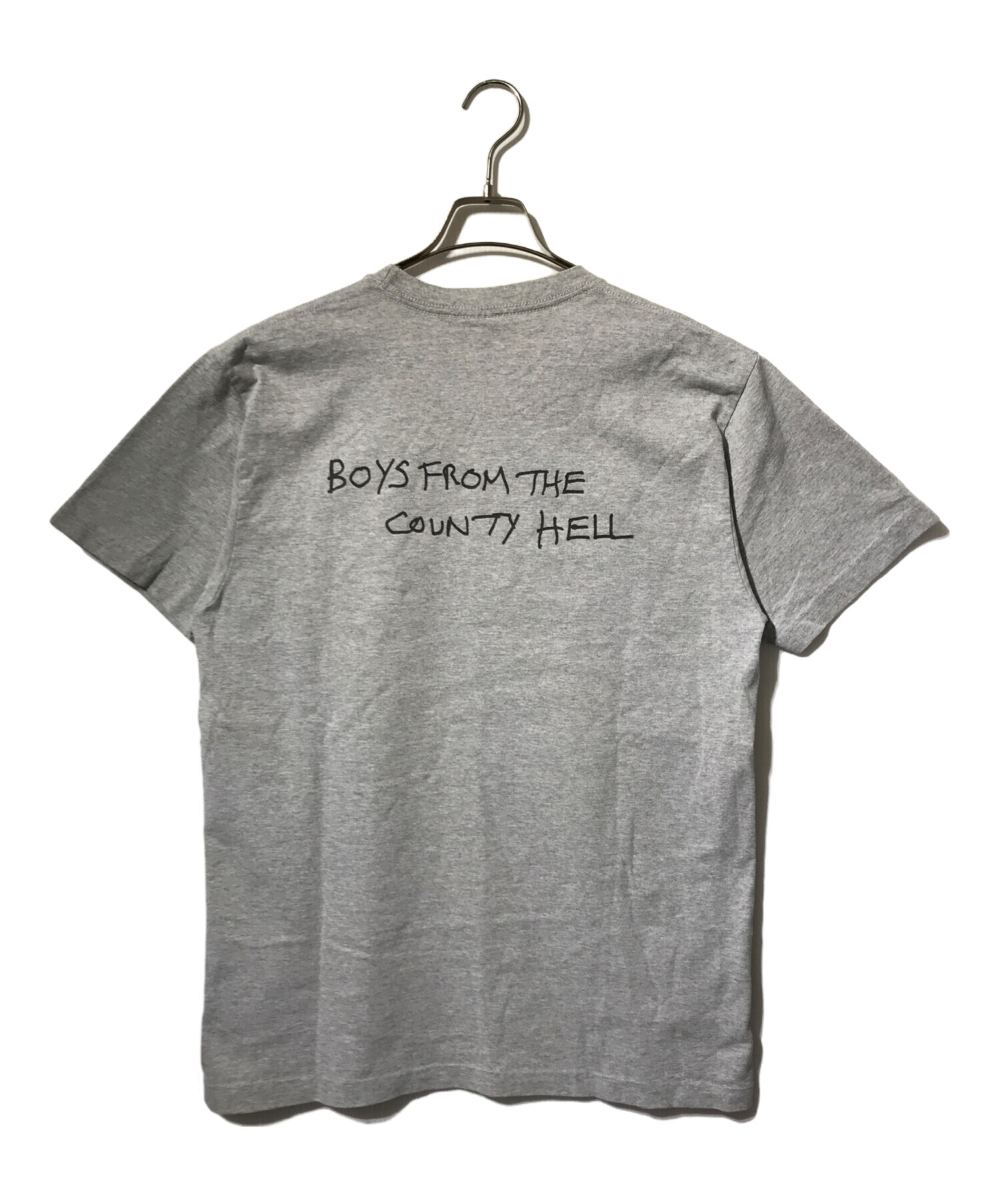 H BEAUTY&YOUTH Tシャツ・カットソー M グレー 【古着】【中古】【送料無料】 中古・古着通販】SUPREME (シュプリーム) シェイン・マガウアン T