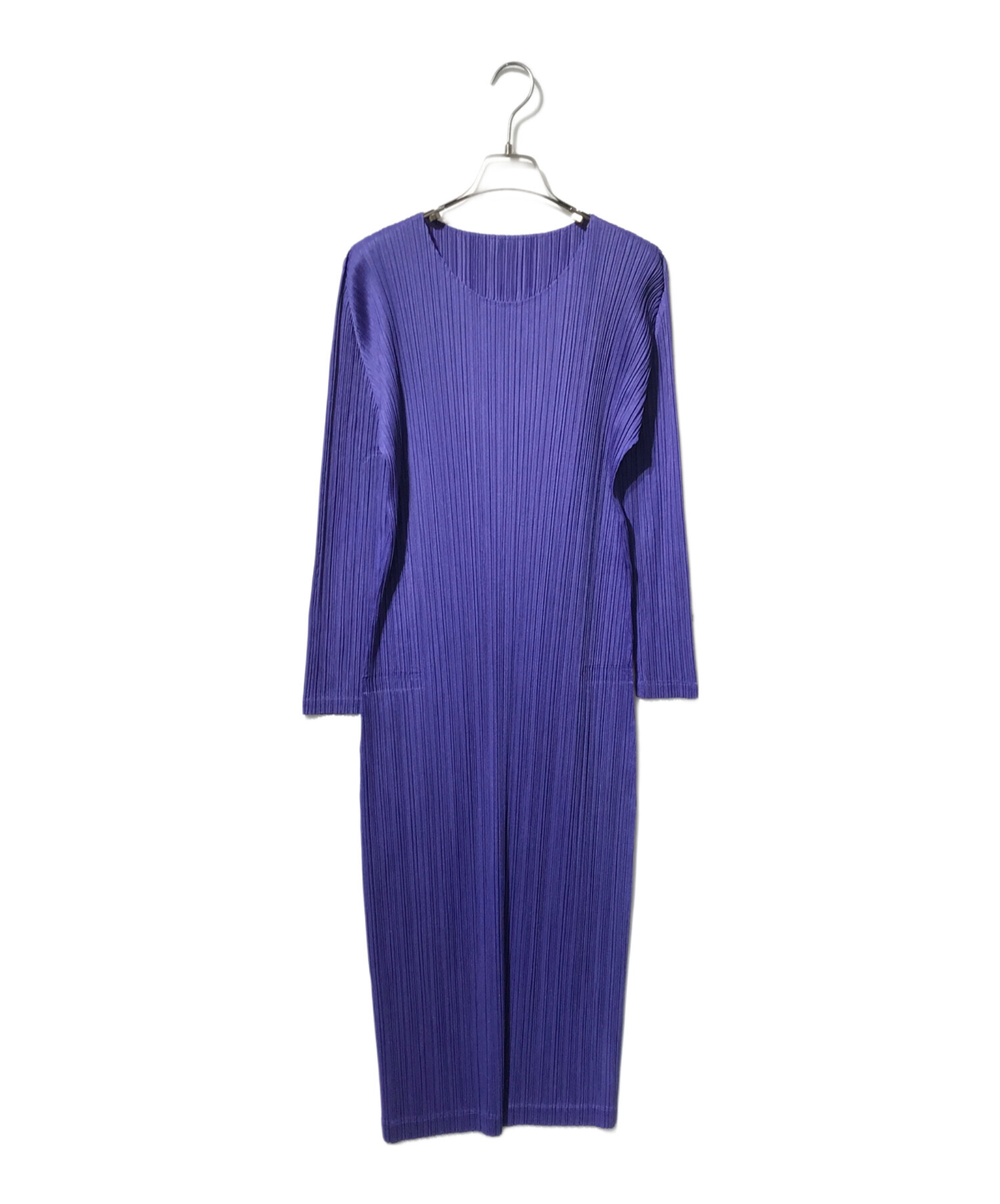 PLEATS PLEASE プリーツプリーズ ストライプ ワンピース 中古・古着通販】PLEATS PLEASE (プリーツプリーズ) プリーツ
