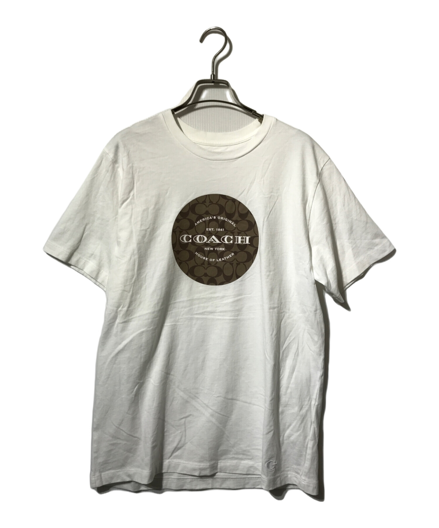 中古・古着通販】COACH (コーチ) シグネチャーTシャツ/クルーネック