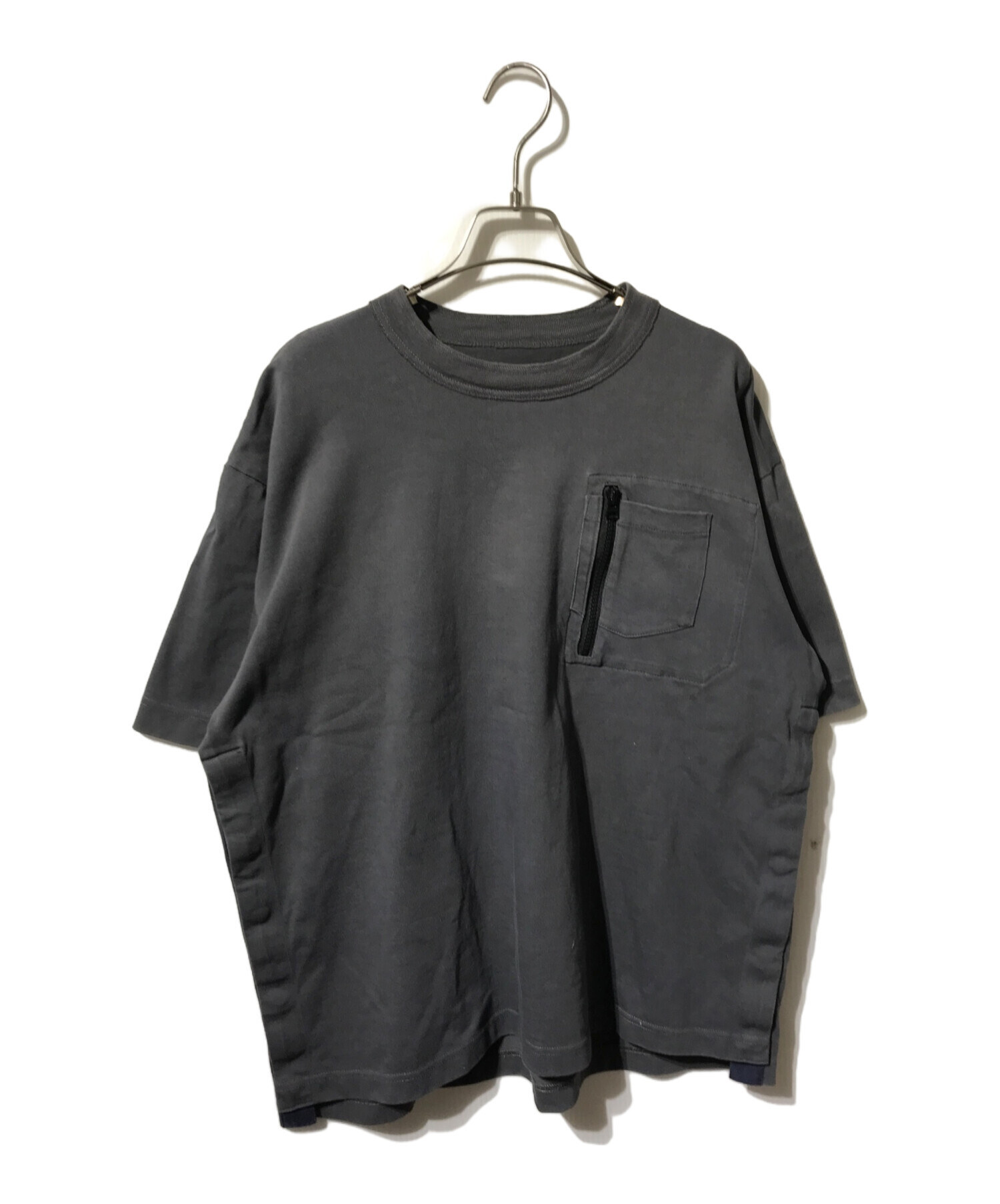 中古・古着通販】sacai (サカイ) コットンジャージTシャツ/ポケット 